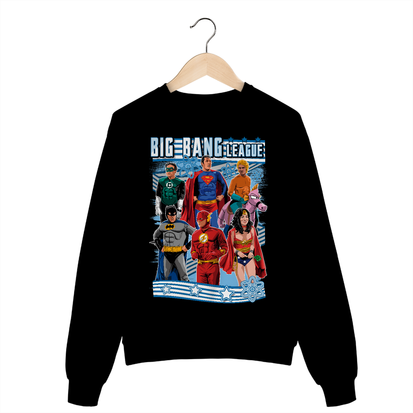 Moletom Big Bang League of Justice