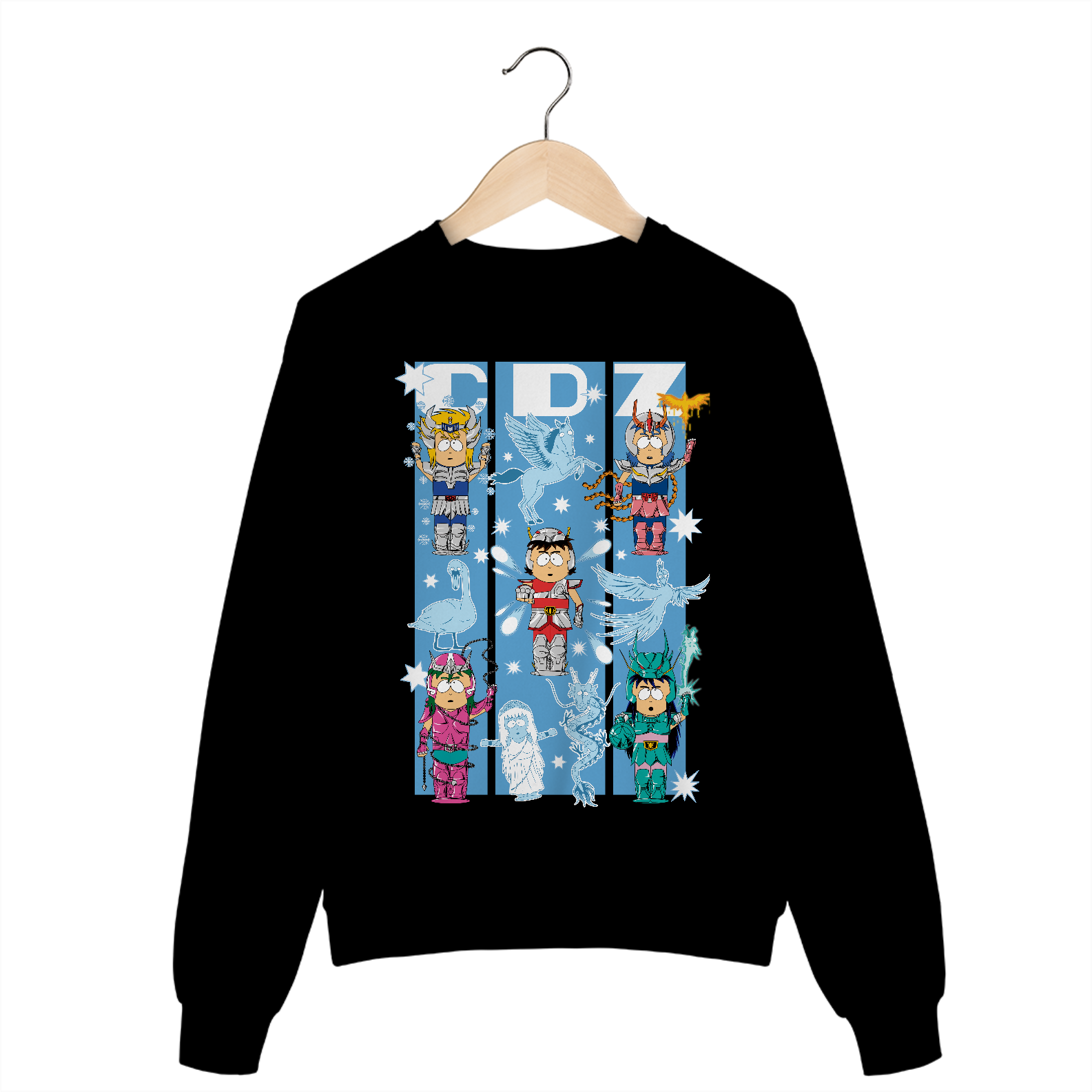 Moletom Os Cavaleiros do Zodíaco (SP)