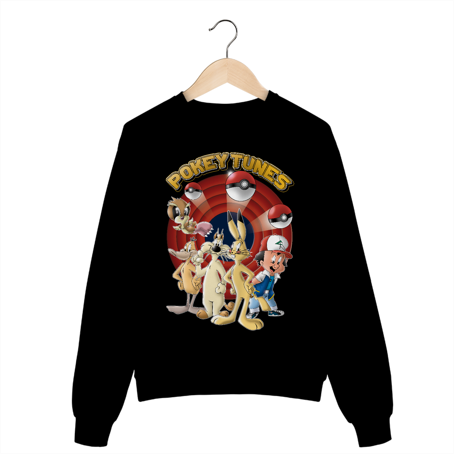 Moletom Looney. Tunes (Pokémon)