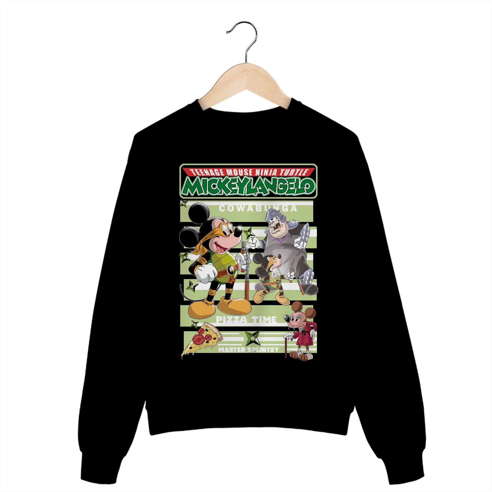 Moletom Mickeylangelo (Tartarugas Ninja)