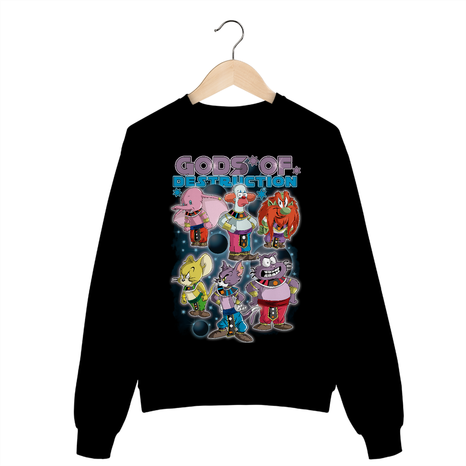 Moletom Gods of Destruction (Dragon Ball) Fun