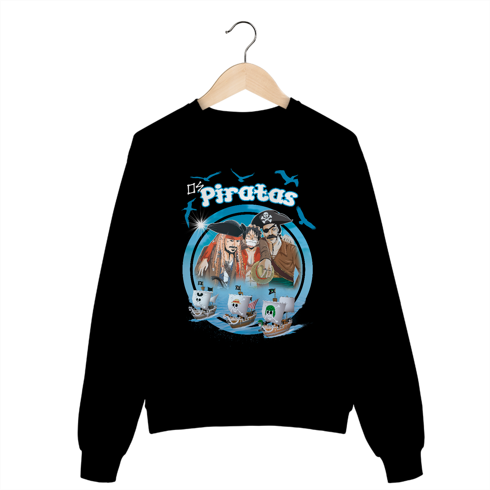 Moletom Luffy e os Piratas