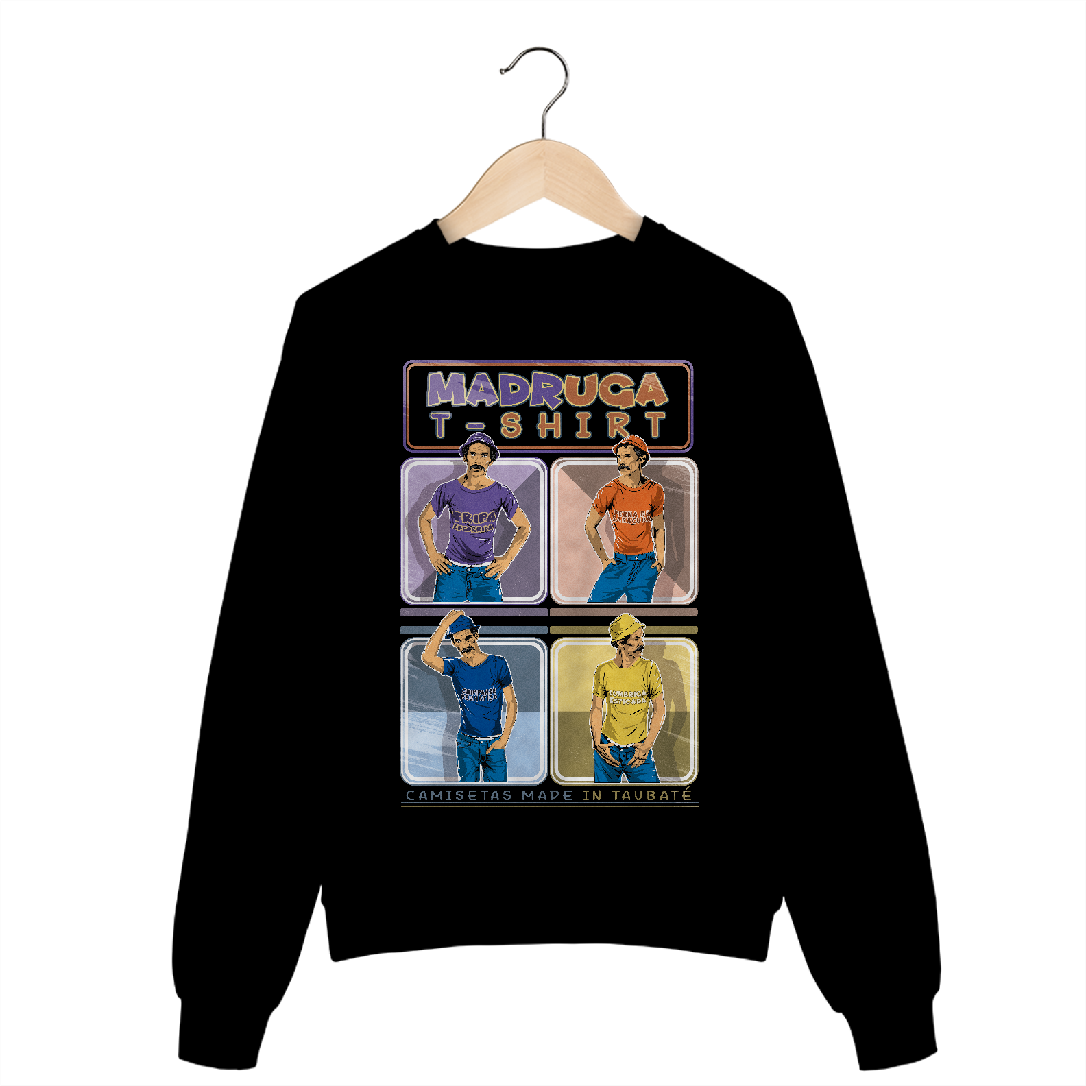Moletom Senhor Madruga Apelidos (Taubaté)