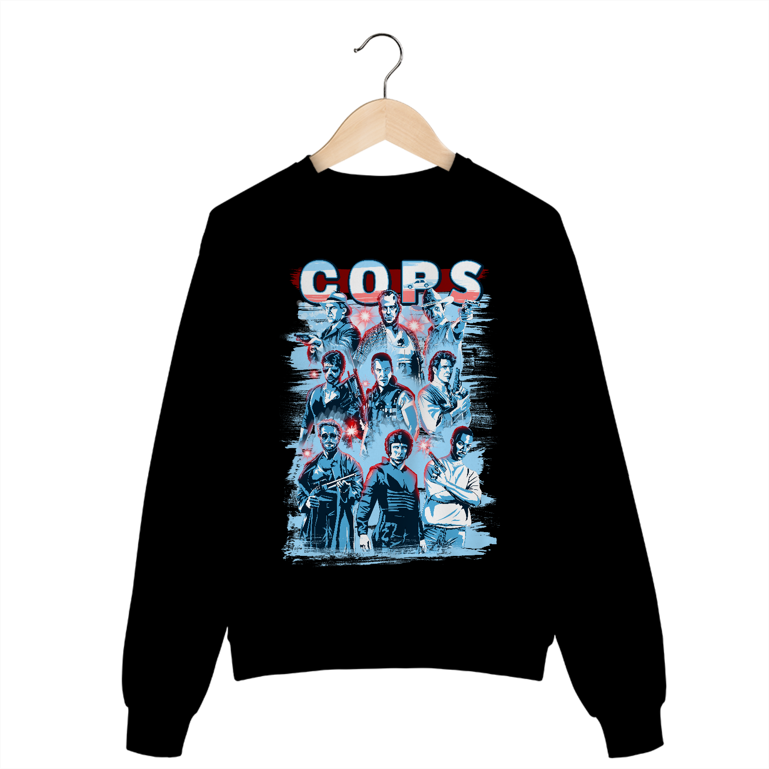 Moletom Policiais do Cinema - Cops