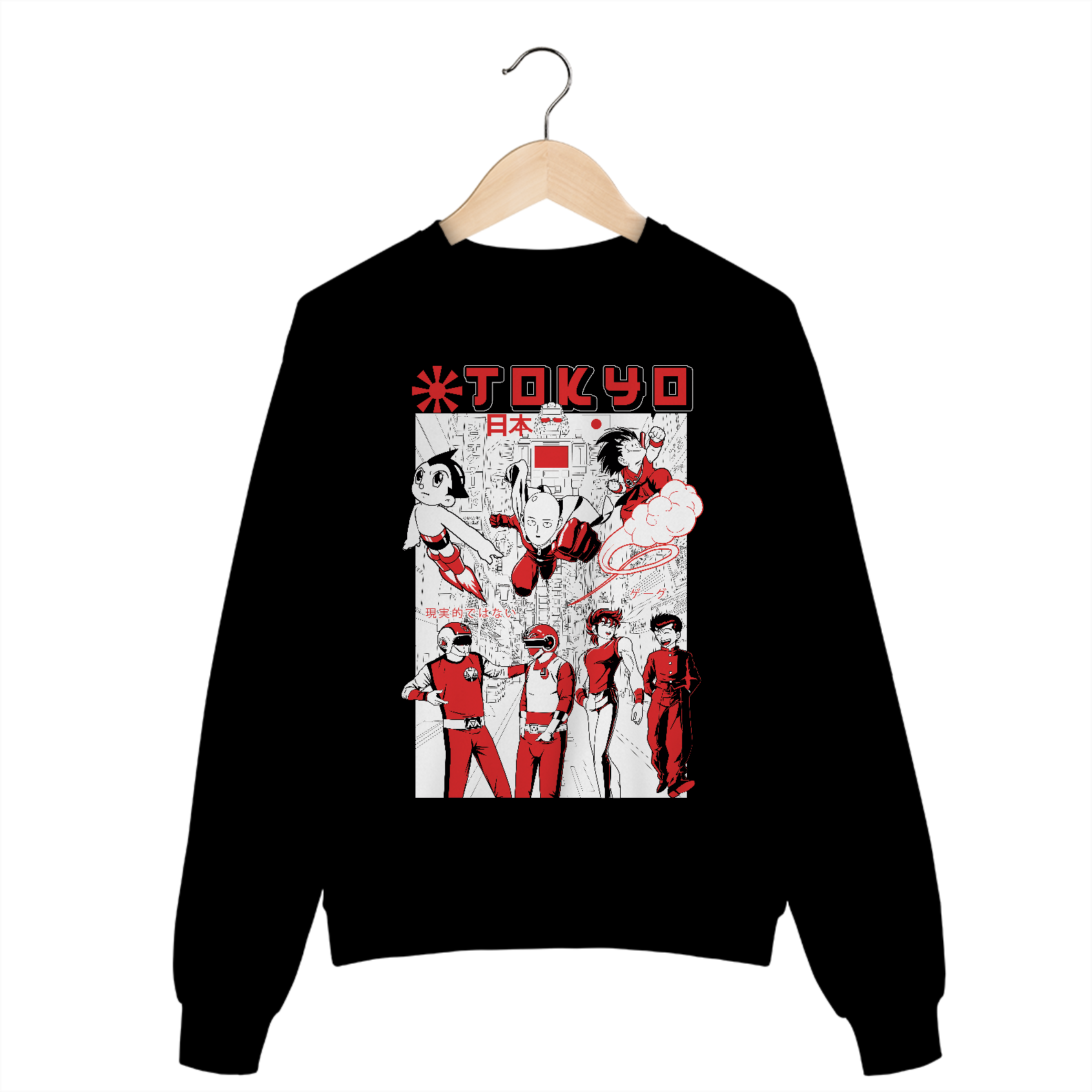 Moletom Tokyo Anime