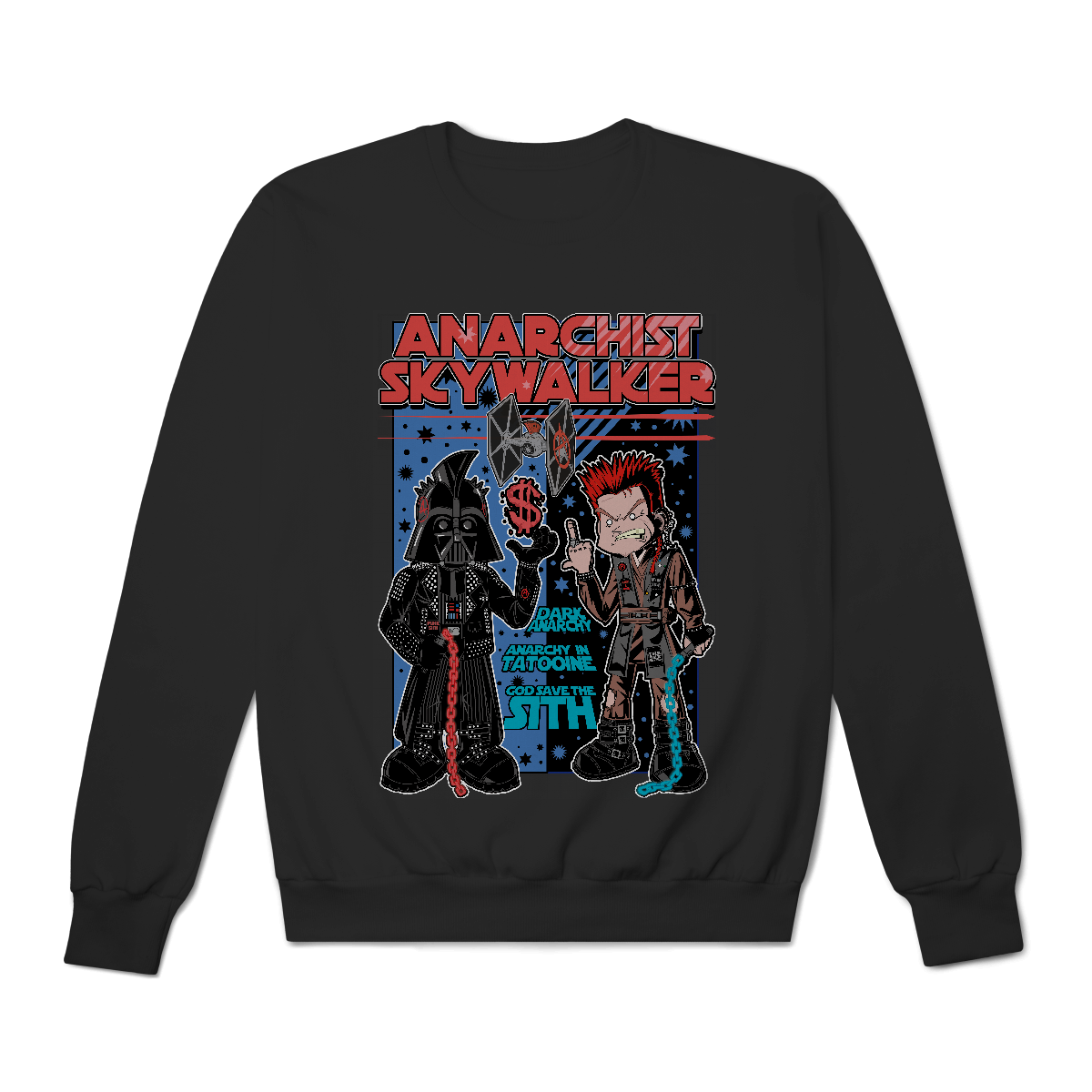 Moletom Anakin Skywalker / Vader Punk