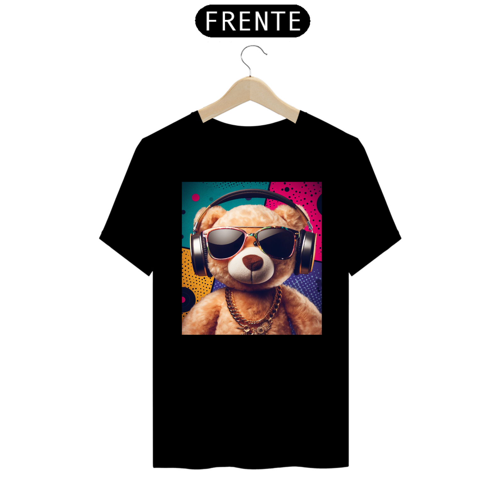 Nome do produto  Camiseta Ursinho Dj