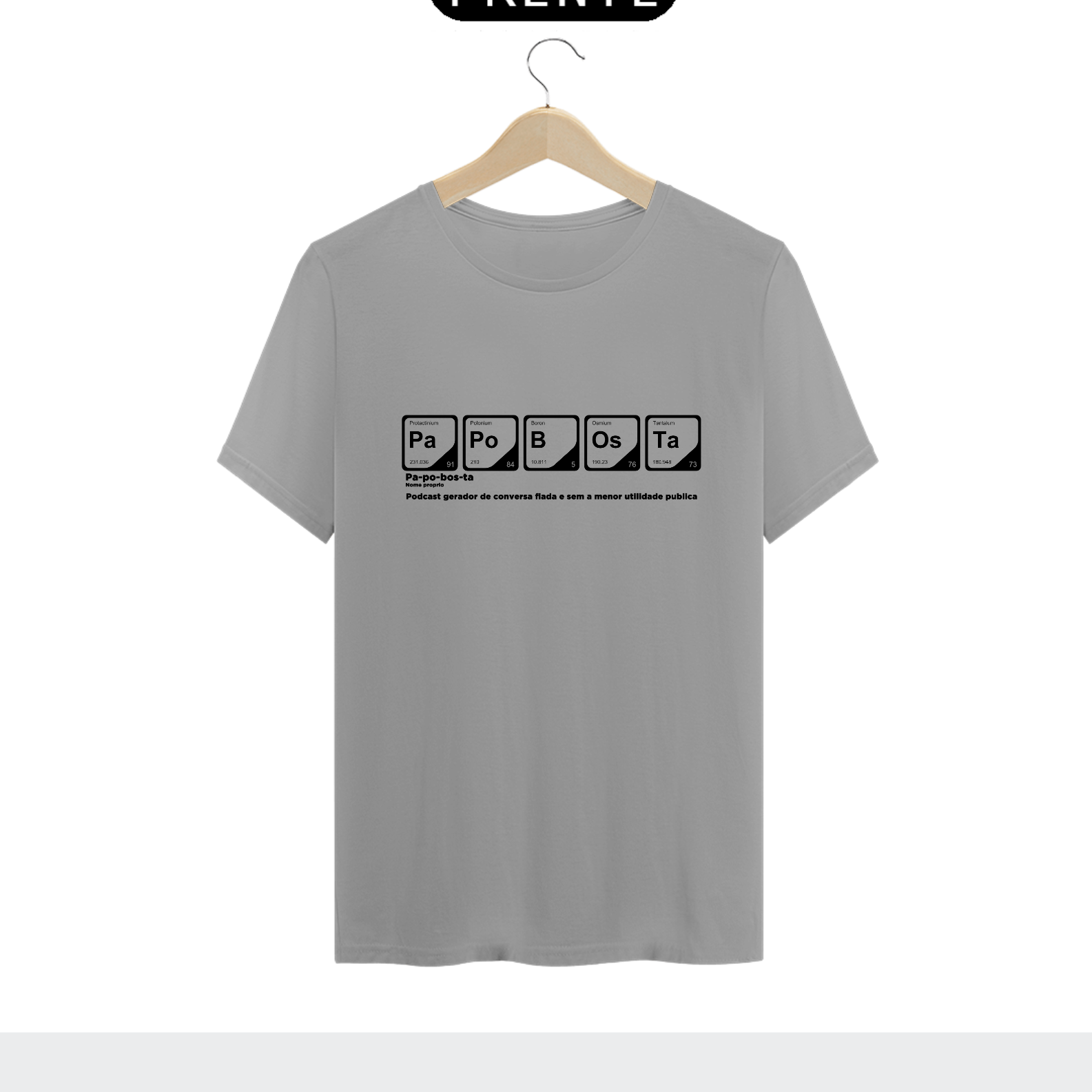 Nerdola v2 | Papo Bosta - Camiseta