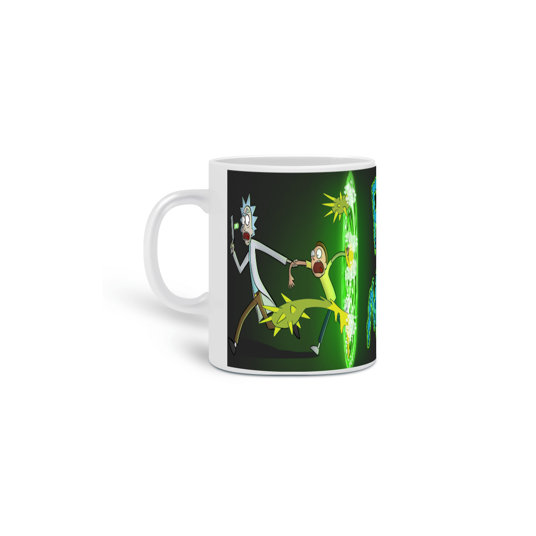 Nome do produto: Rick and Morty | Caneca