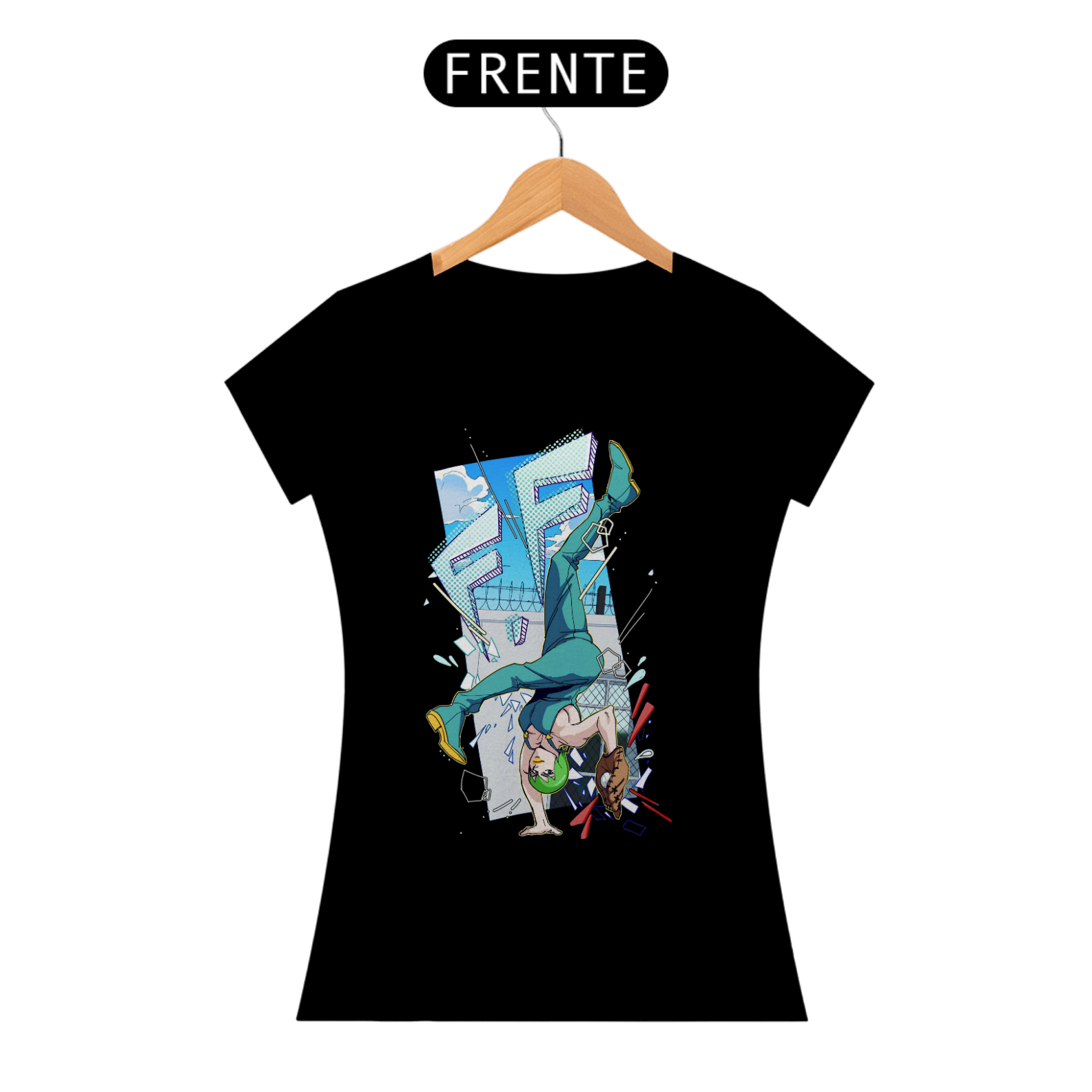 Foo Fighters - Jojo's Bizarre Adventure | Camiseta Feminina