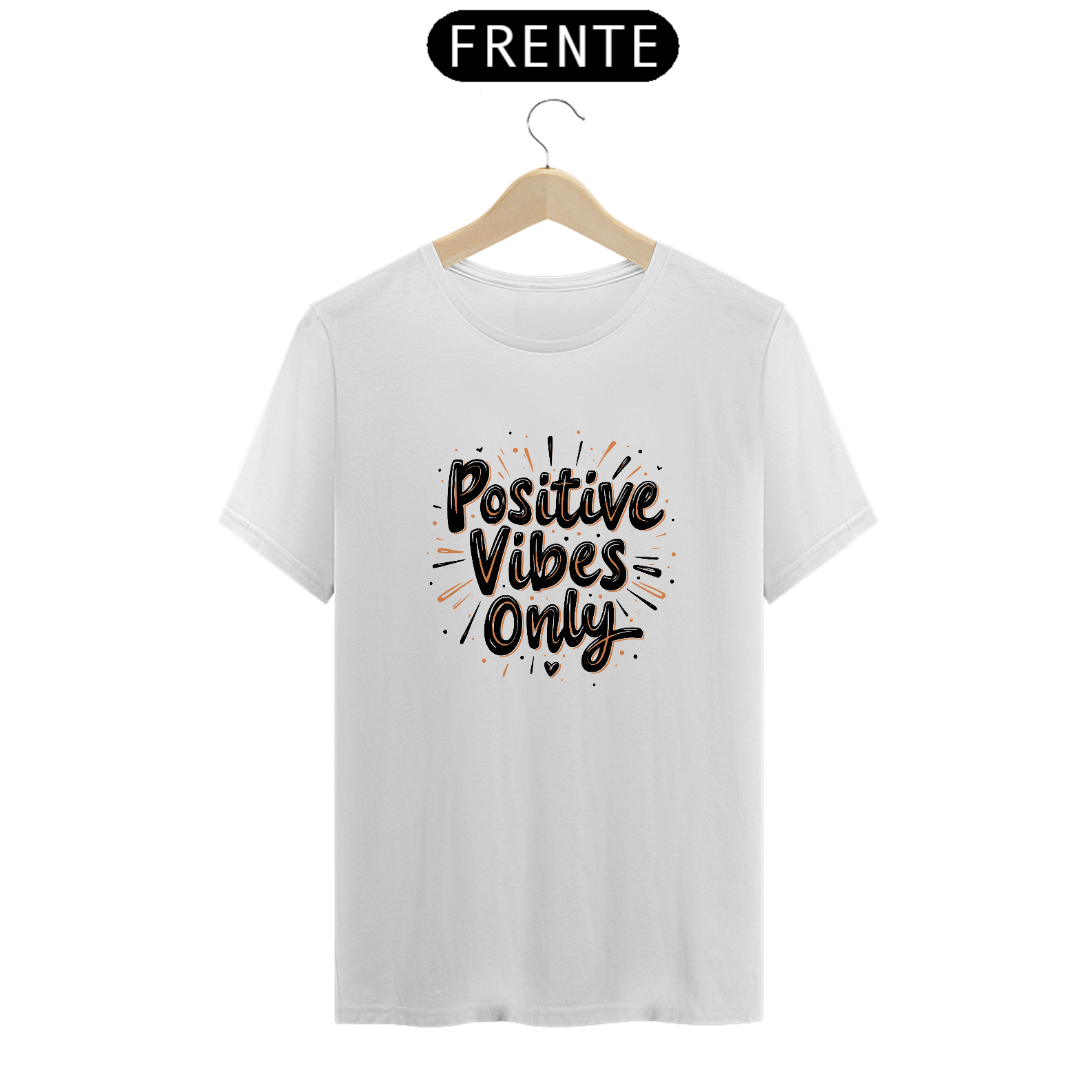 CAMISETA COMFORT - POSITIVE VIBES ONLY