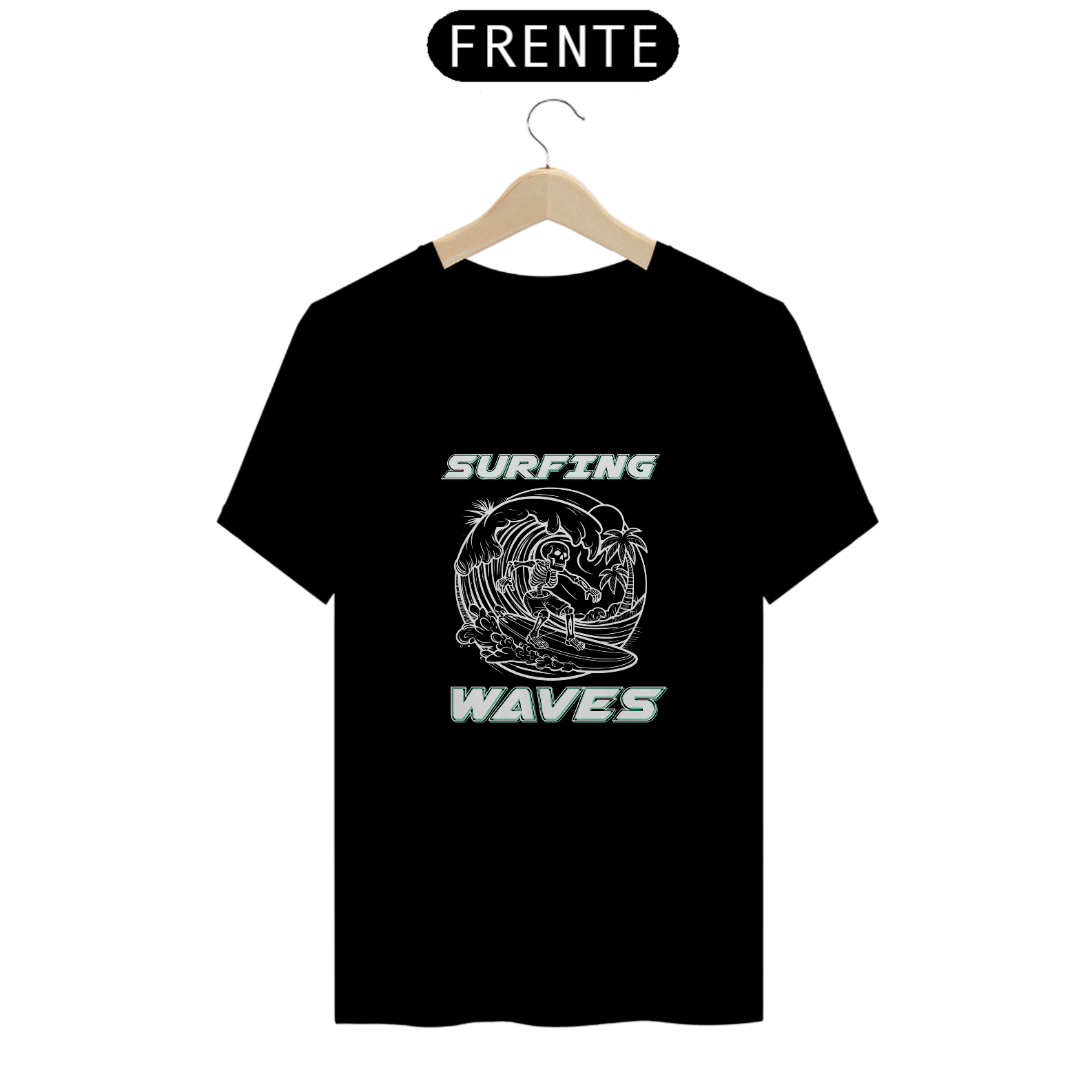 CAMISETA COMFORT - SURFING WAVES