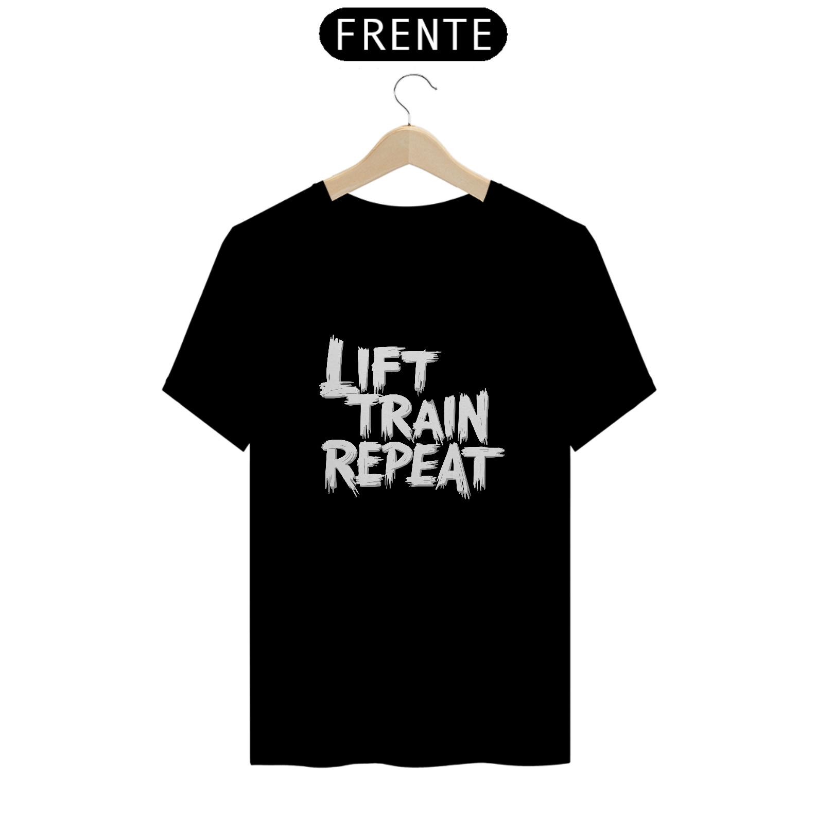 CAMISETA COMFORT - LIFT, TRAIN, REPEAT