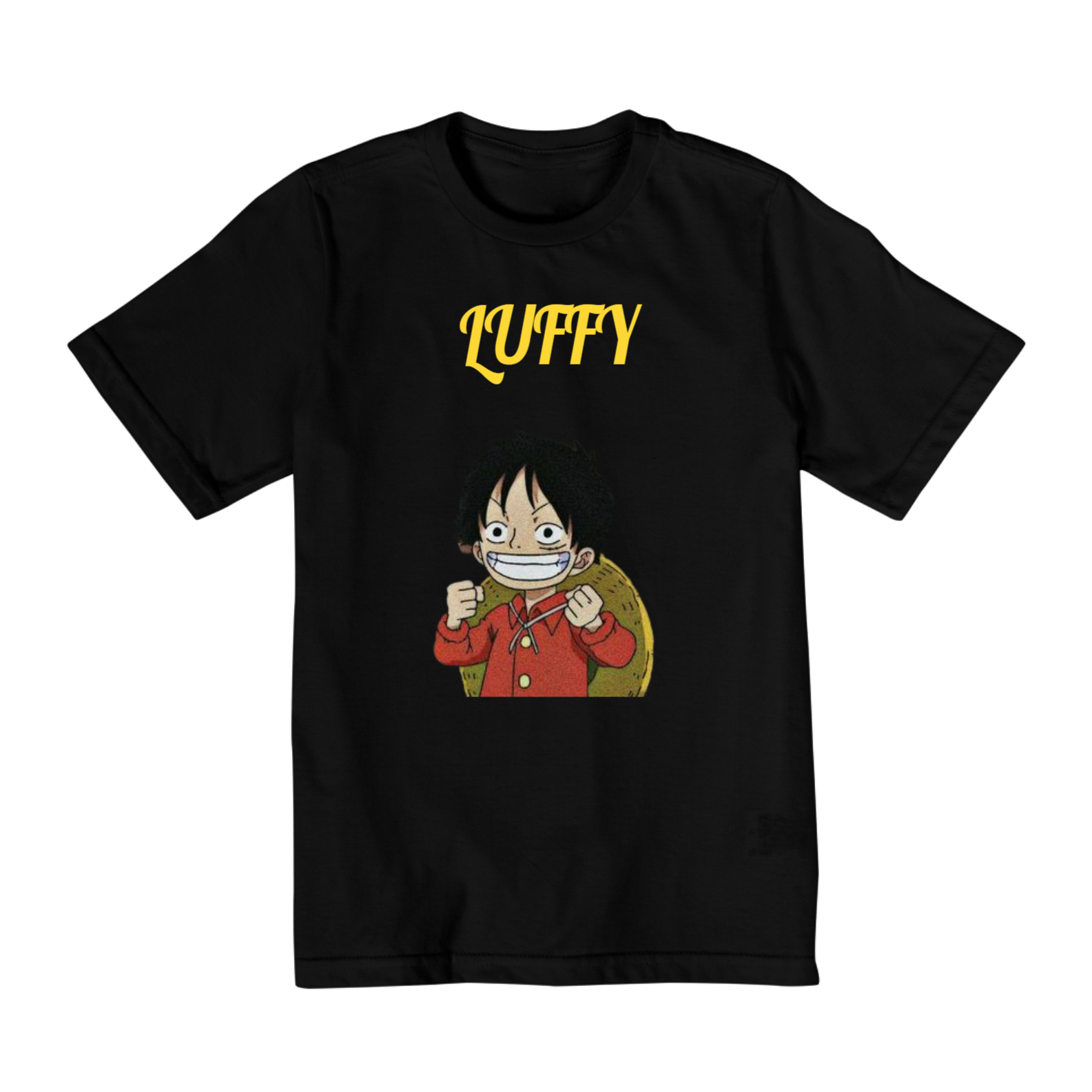 Nome do produto  Camiseta Com Manga One Piece LUFFY