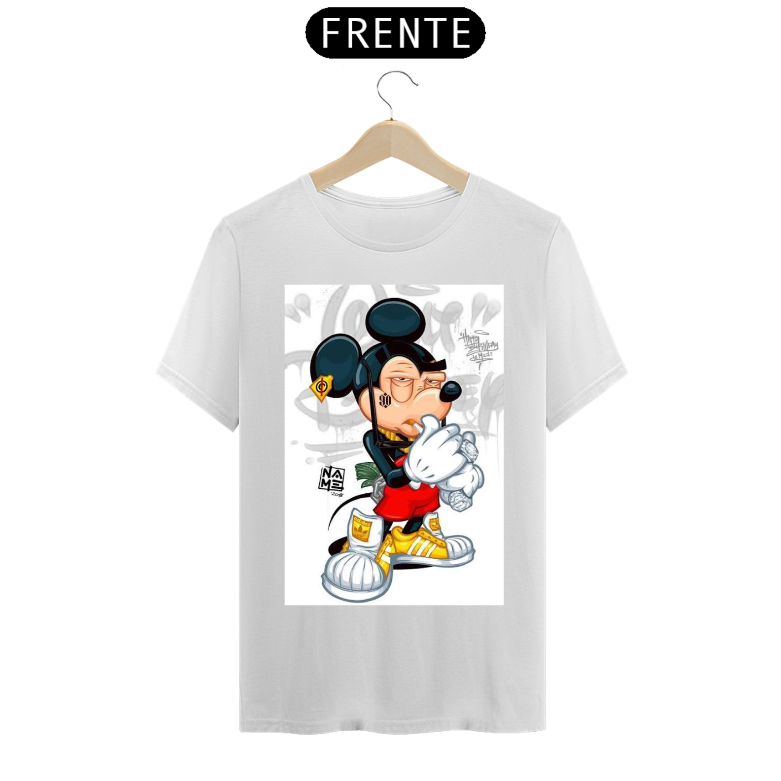 Camisa do Mickey Mouse