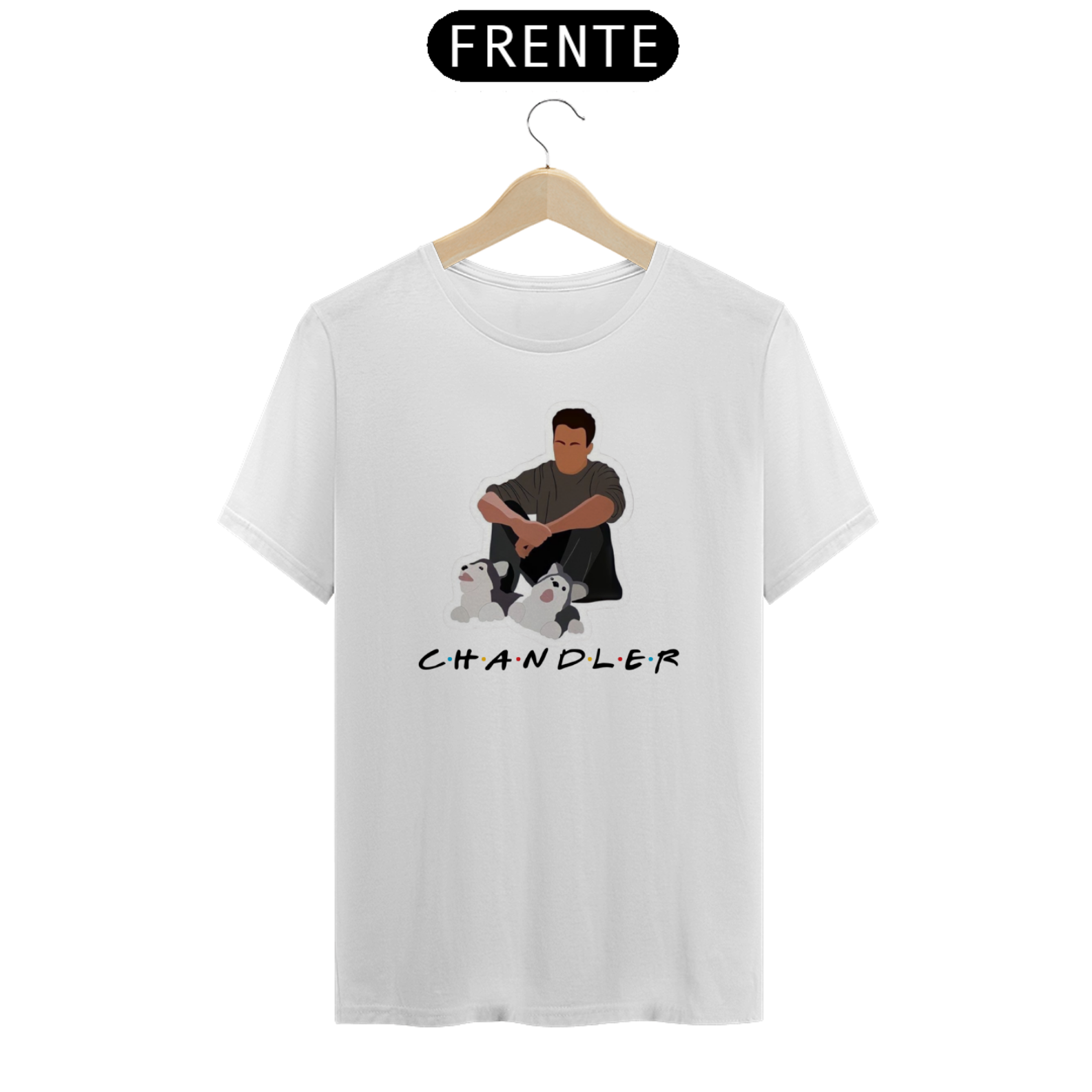 Nome do produto: Camiseta Classica - Friends Chandler