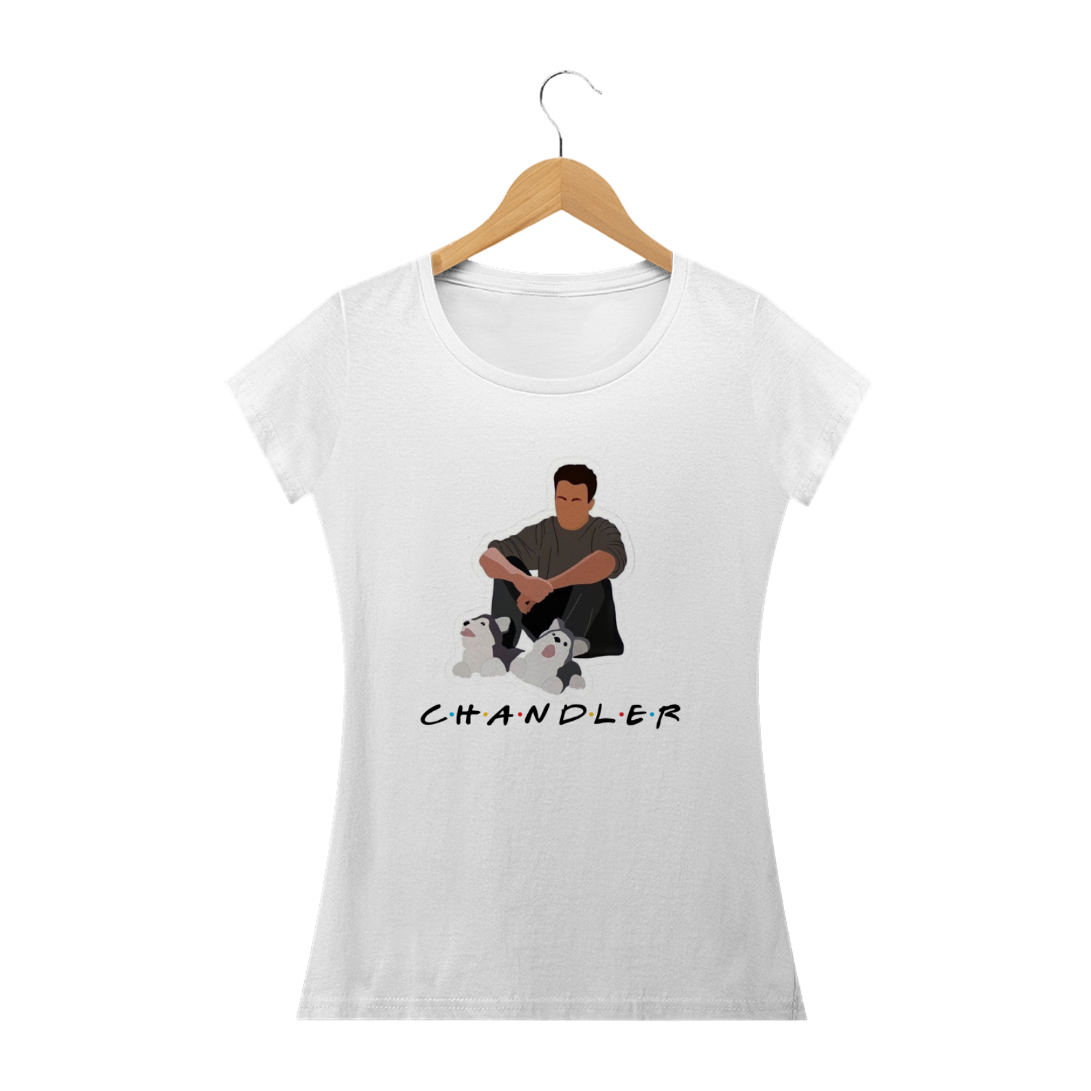 Camiseta Feminina - Friends Chandler