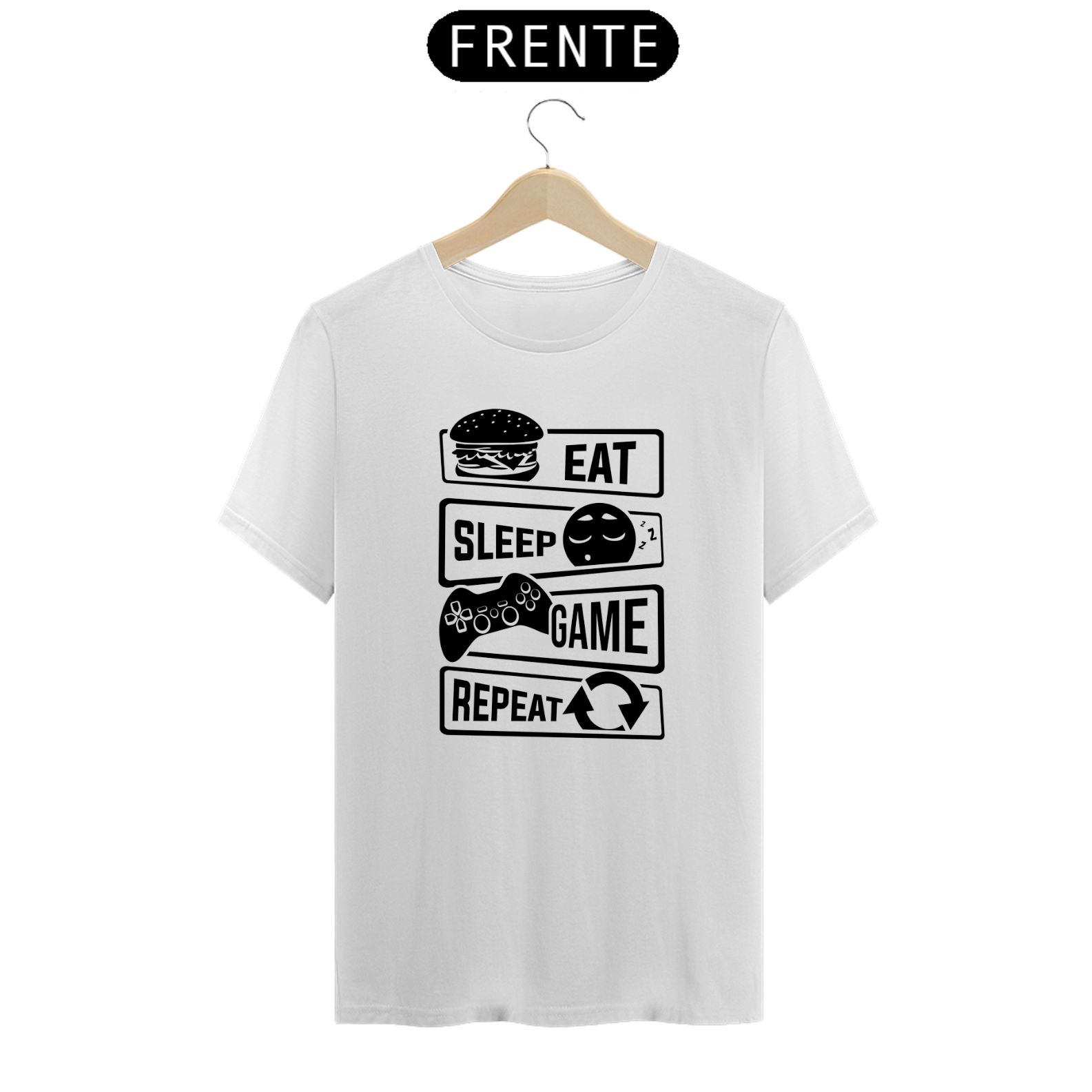 Camiseta Classica Gamer - Passo a passo