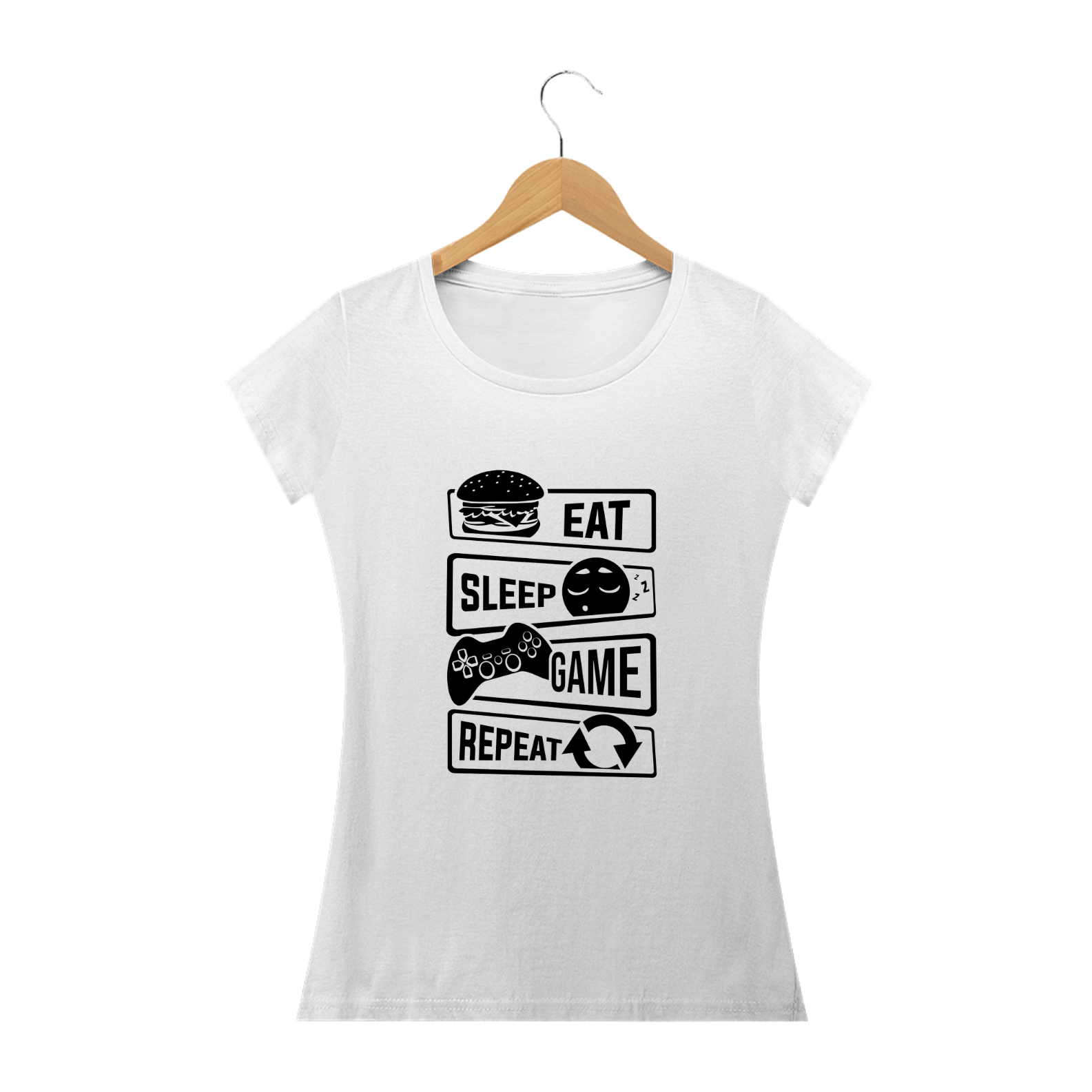 Camiseta Feminina Gamer - Passo a passo