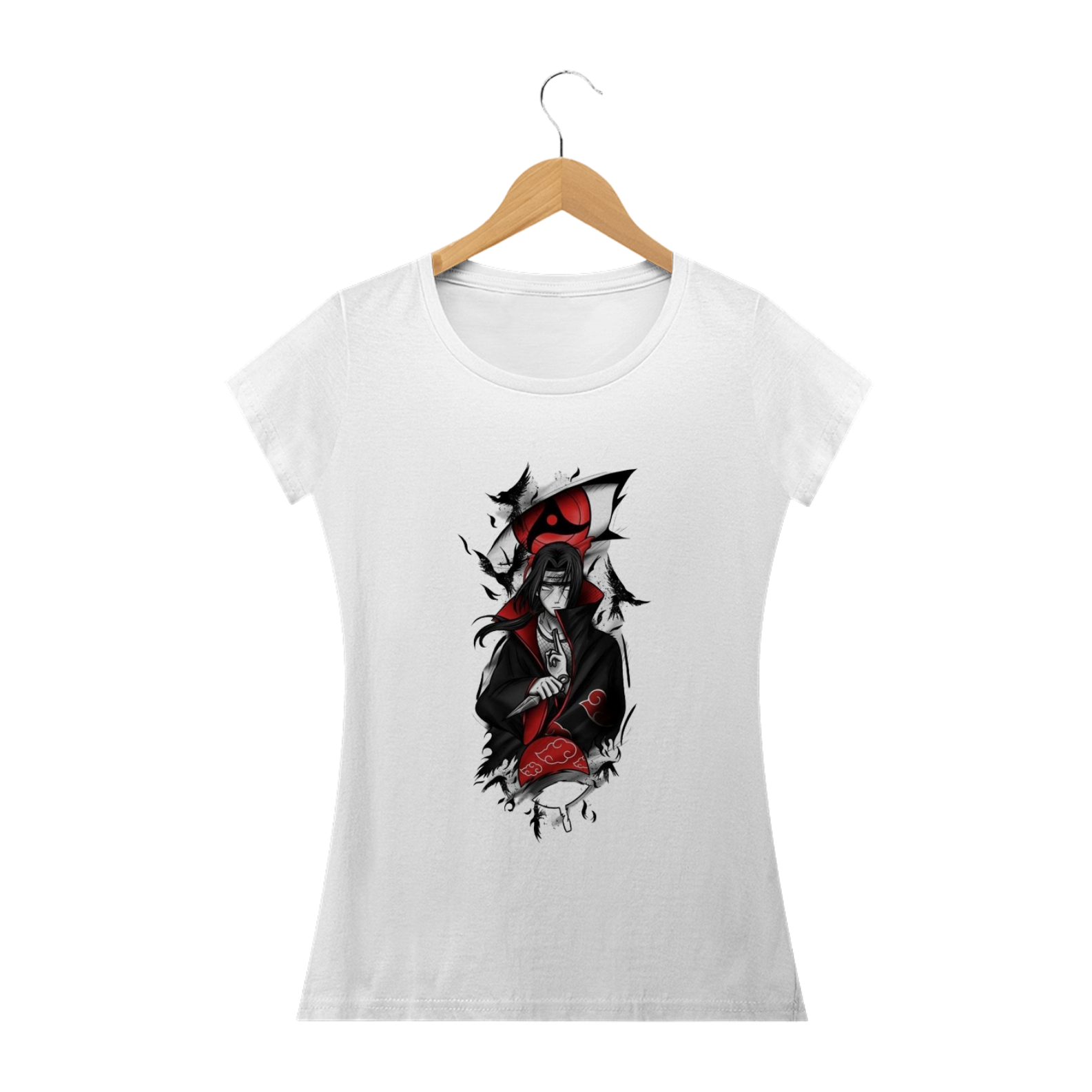 Camiseta Feminina Naruto - Itachi2