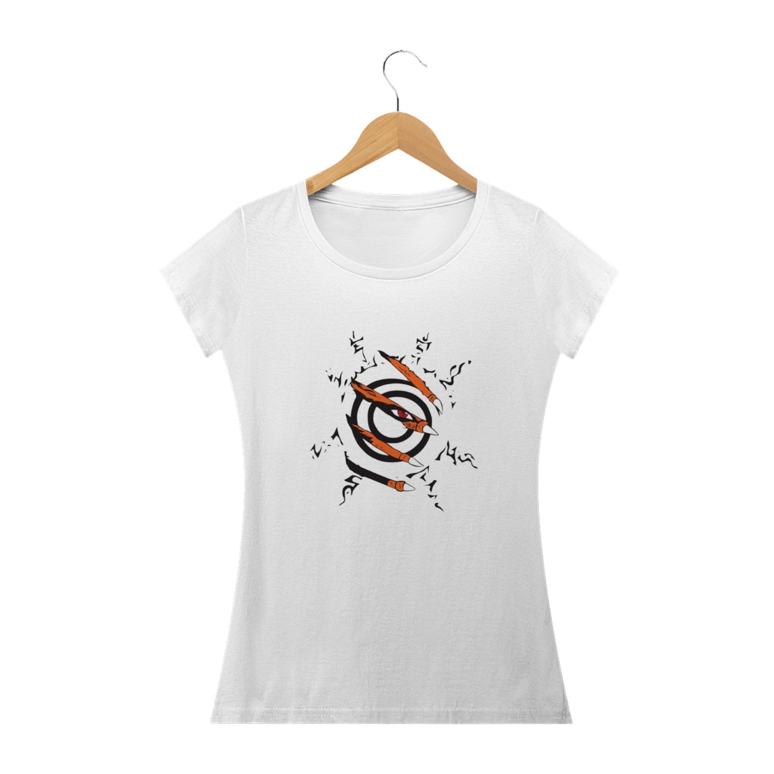 Camiseta Feminina Naruto - Kurama