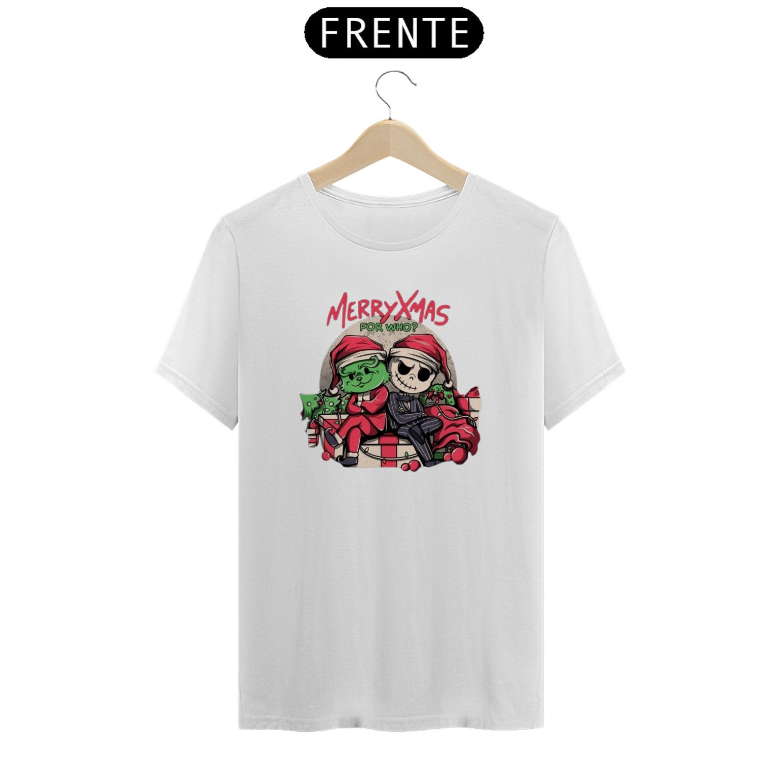 Camiseta Classica Natal - Grinch Jack