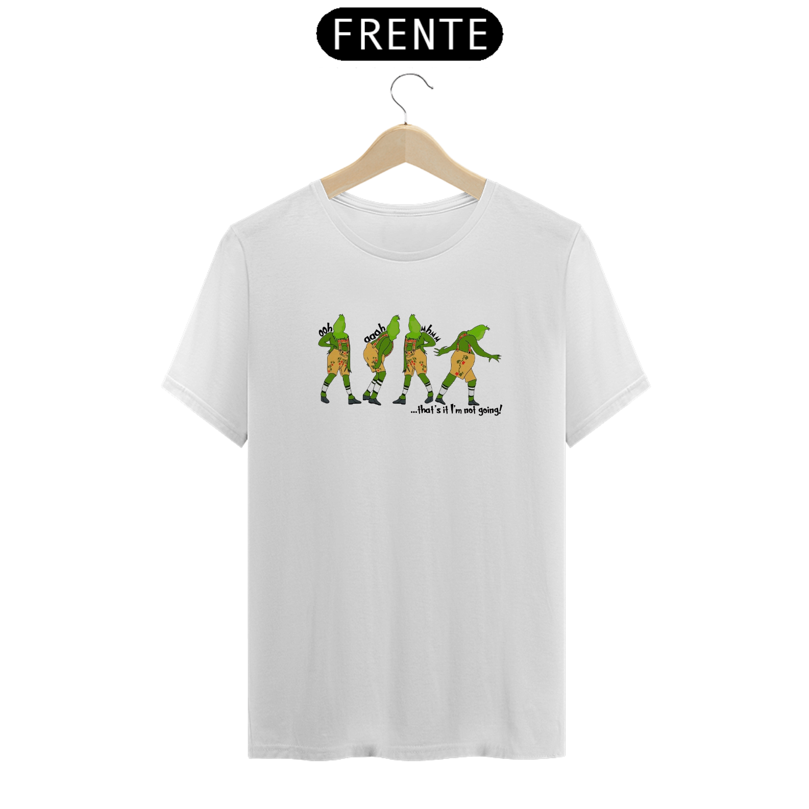 Camiseta Classica Natal - Grinch