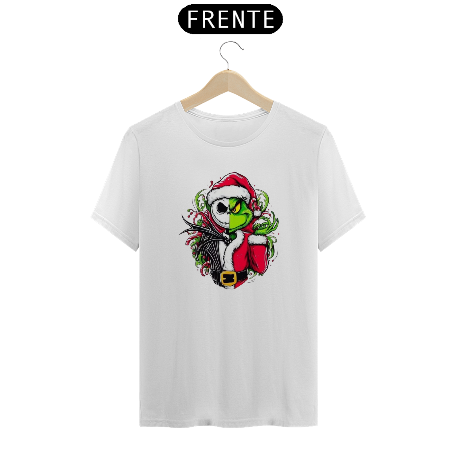 Camiseta Classica Natal - Grinch Jack2
