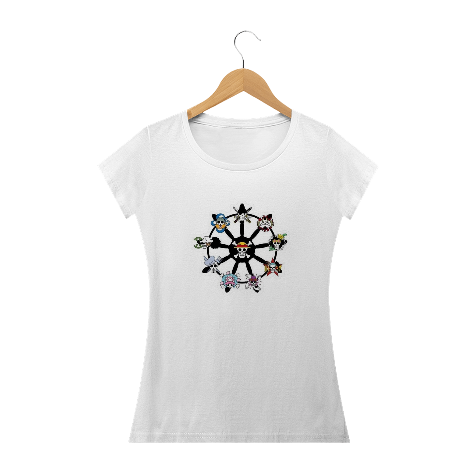 Camiseta Feminina One Piece - Tripulação