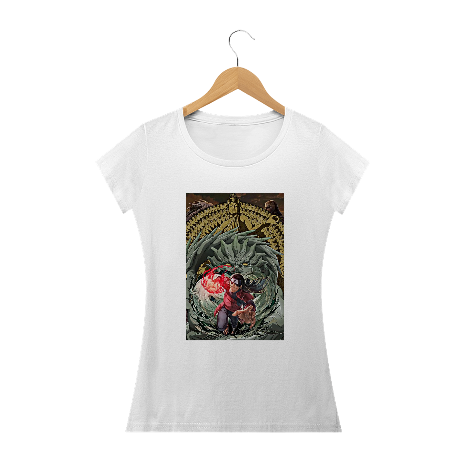 Camiseta Femina Naruto - Primeiro Hokage