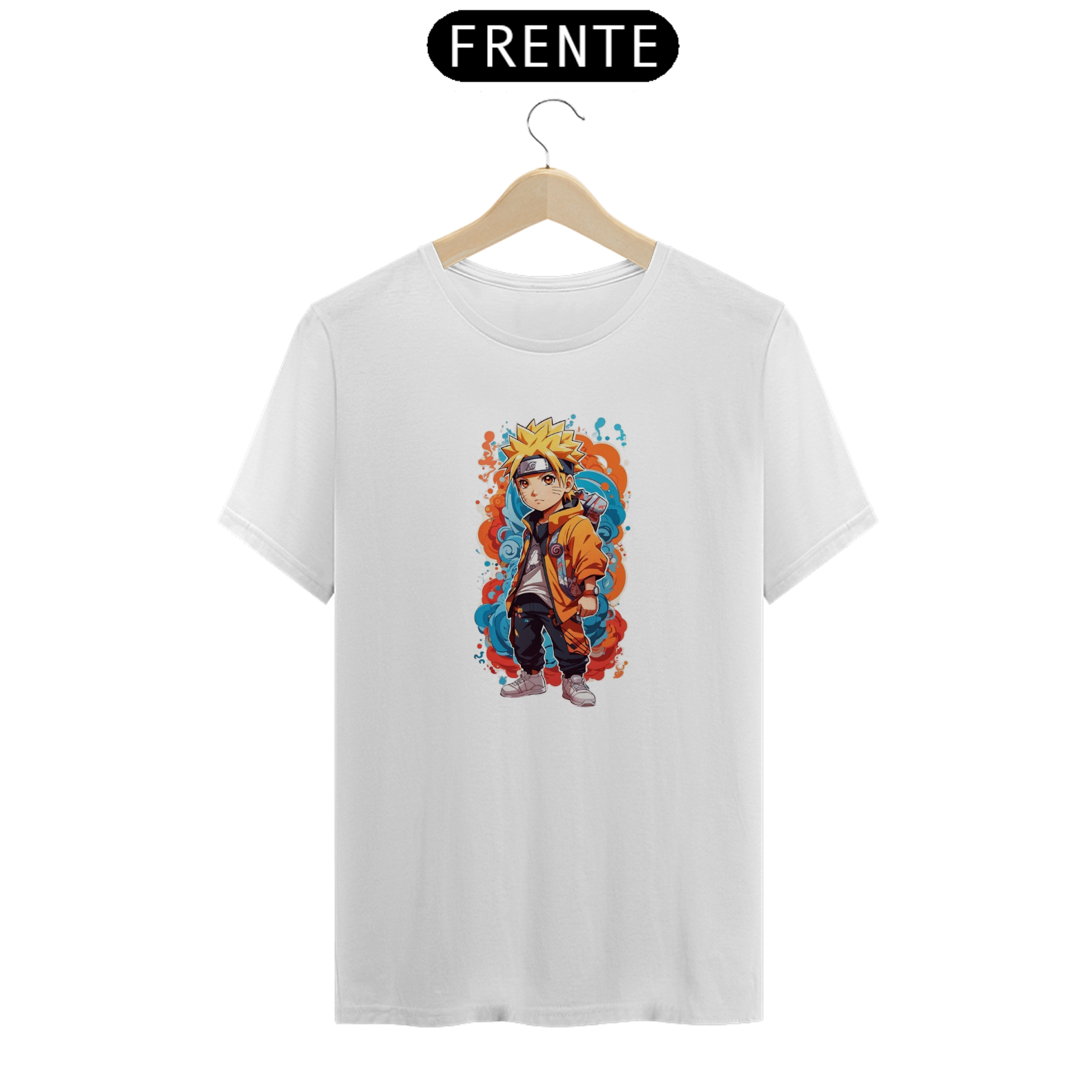Camiseta Classica Naruto - Desenho