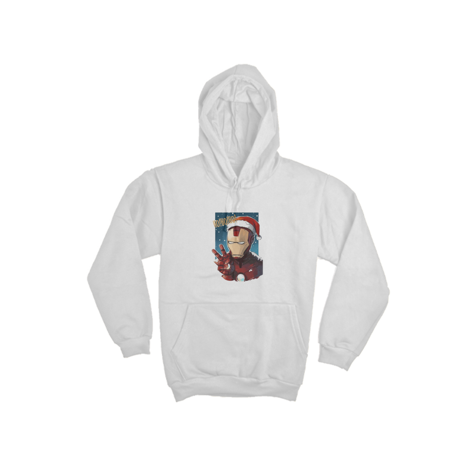 Moletom Canguru Natal - Homem de Ferro