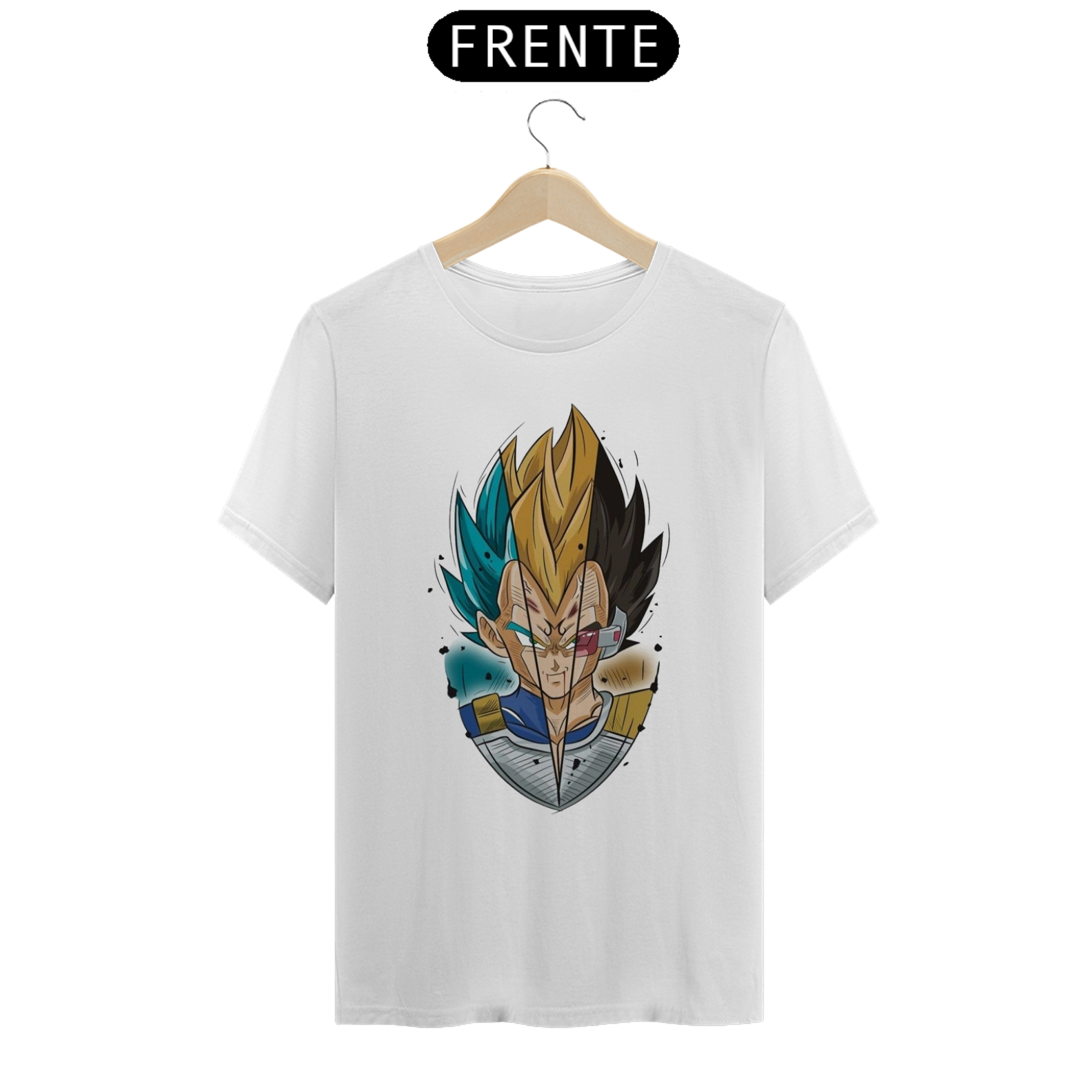 Camiseta Classica Dragon Ball - Vegeta