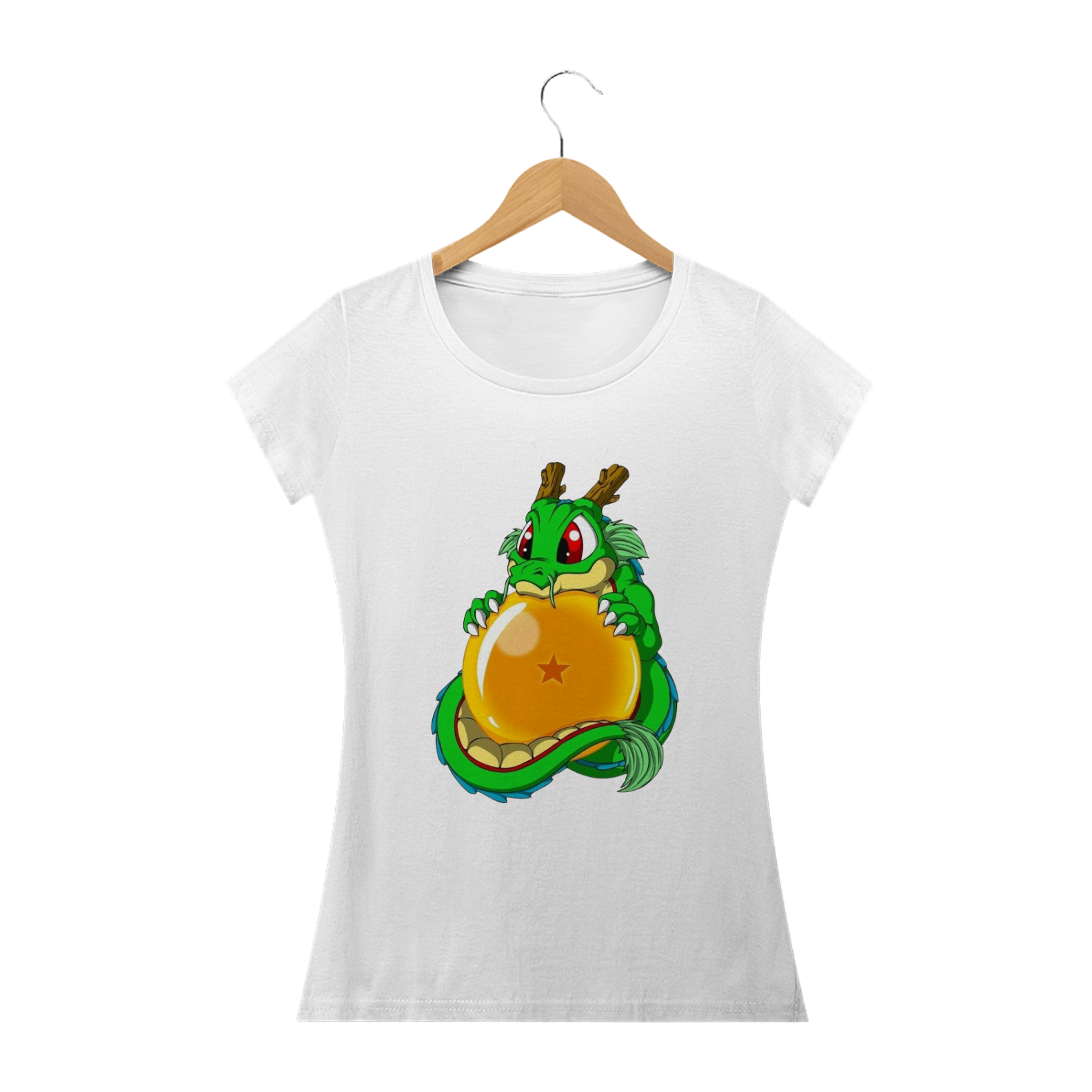 Camiseta Feminina Dragon Ball - Shenlong