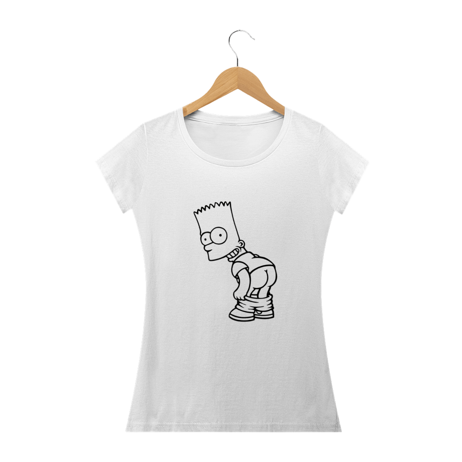 Camiseta Feminina Os Simpsons - Bart2
