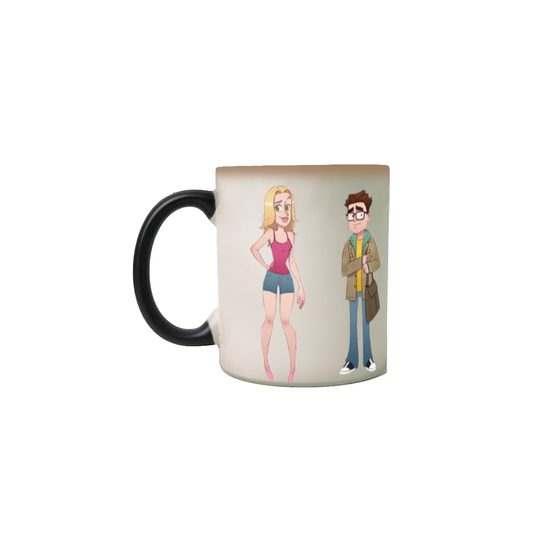 Caneca Mágica - The Big Bang Theory (Elenco)