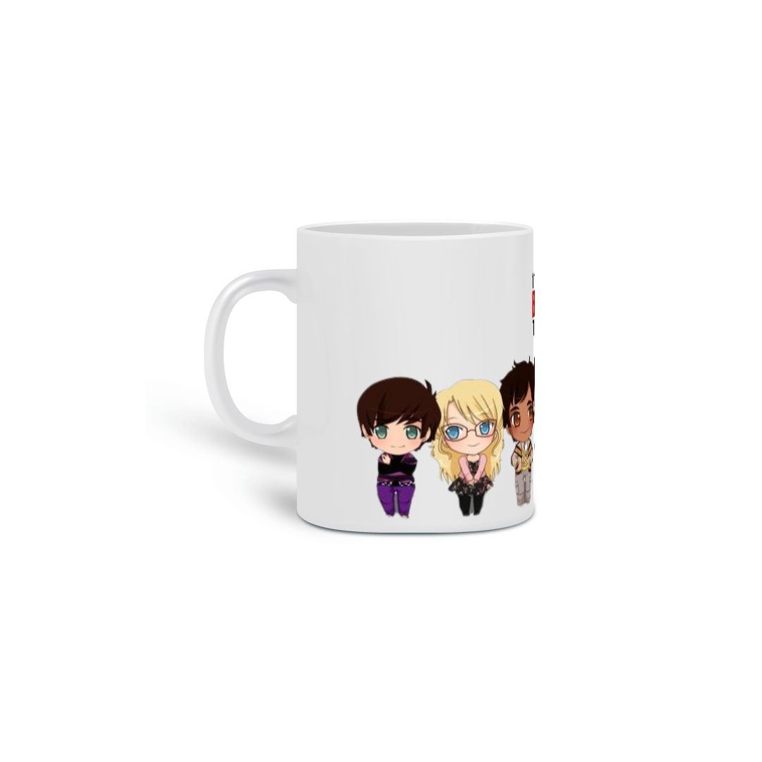 Caneca The Big Bang Theory - Elenco anime