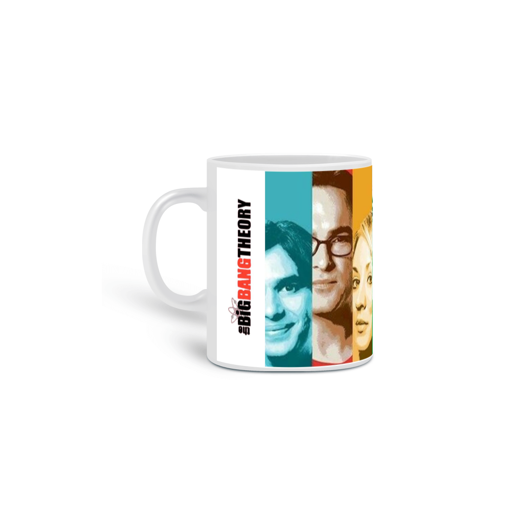 Caneca The Big Bang Theory - Elenco