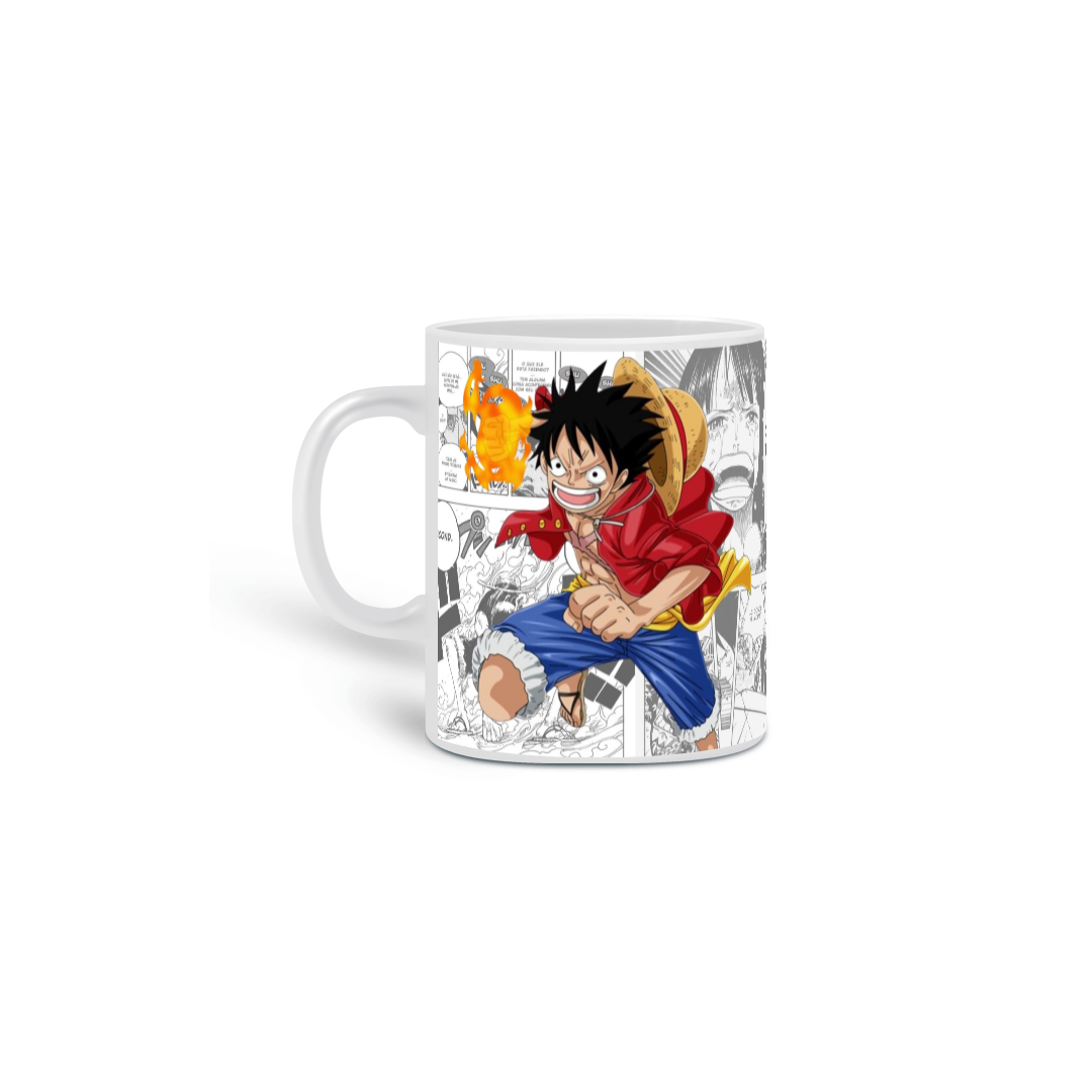 Caneca One Piece - Luffy Quadrinhos
