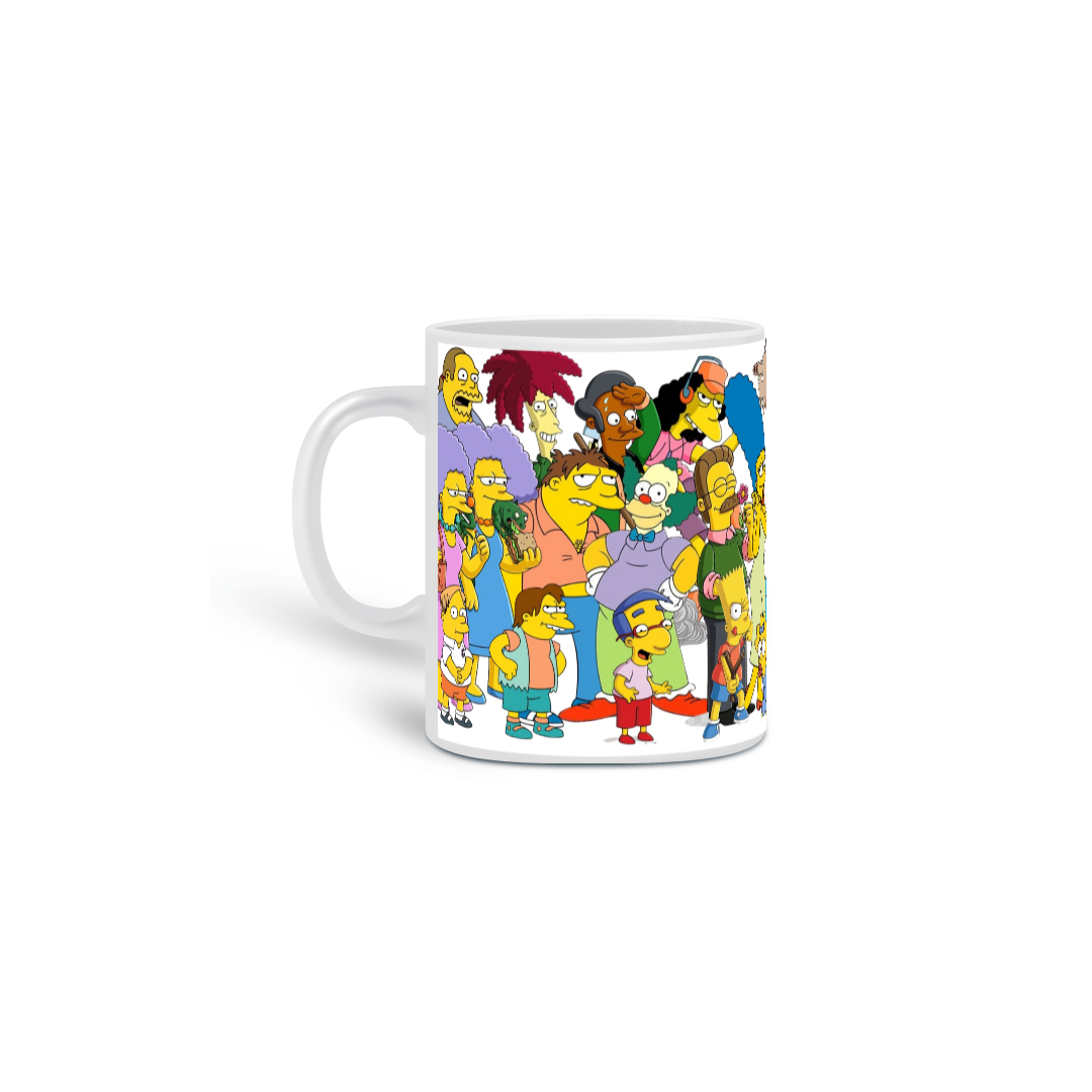 Caneca Os Simpsons - Personagens