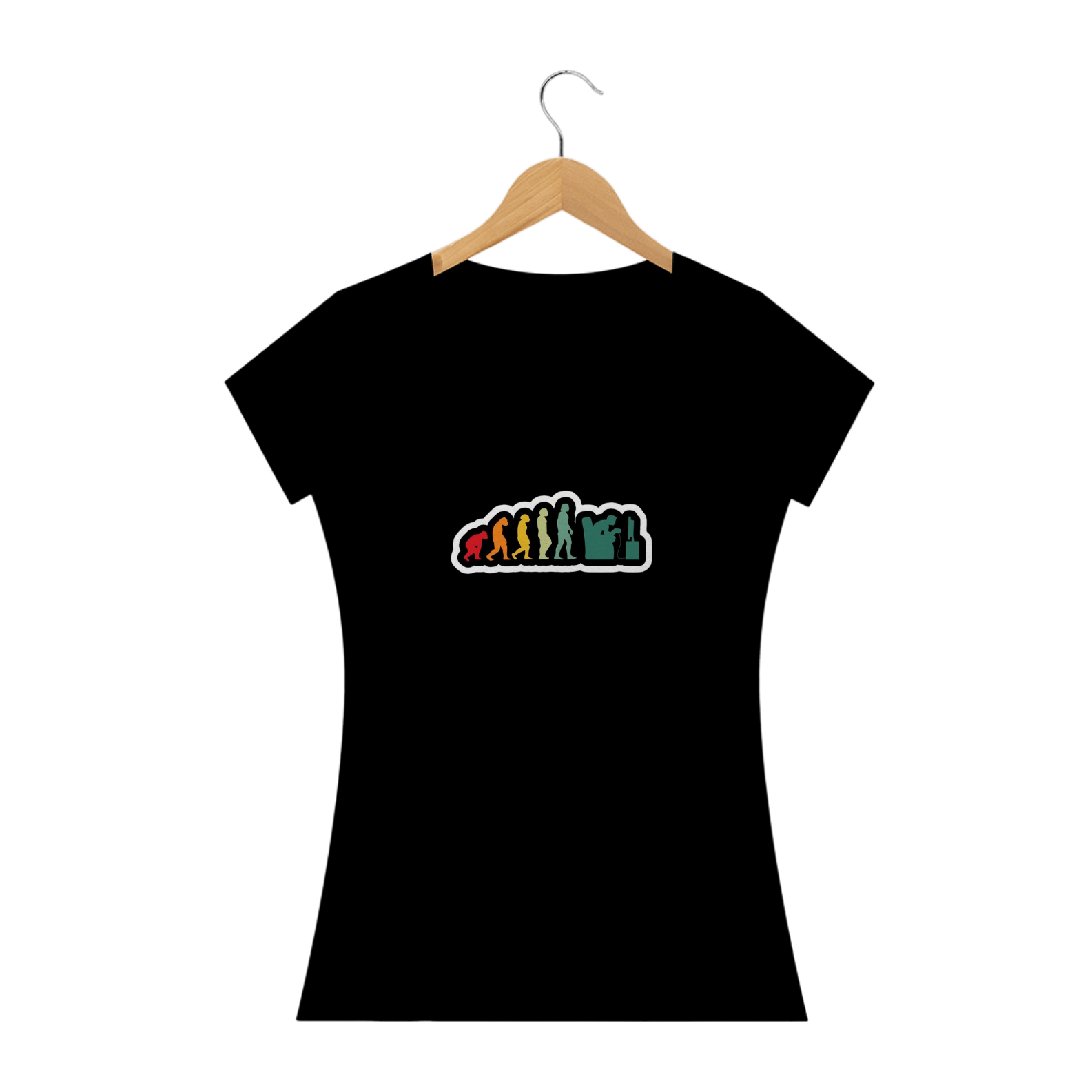 Camiseta Femina Gamer - Evolução