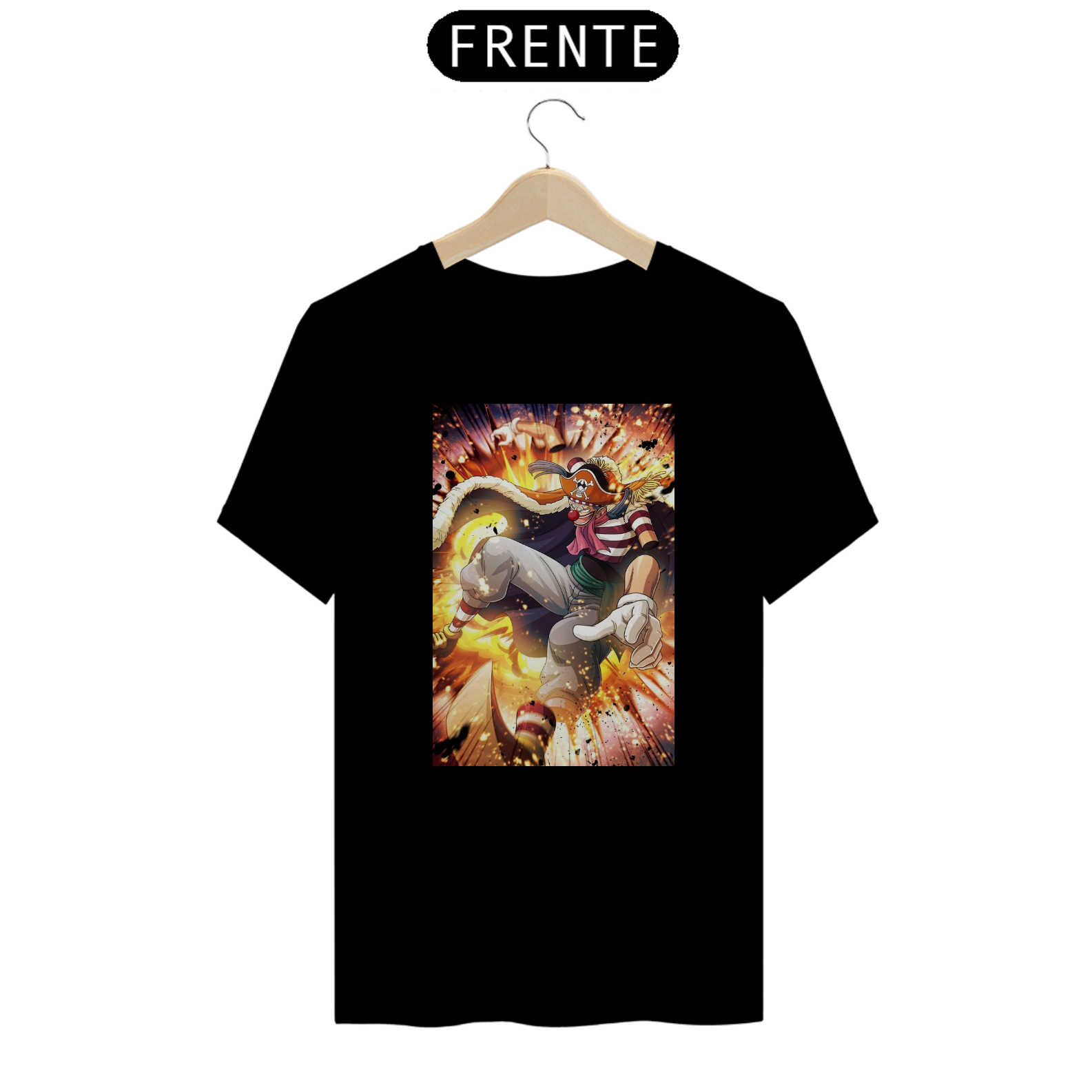 Camiseta Classica One Piece - Buggy