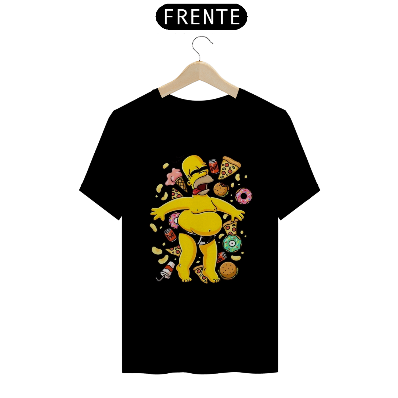 Camiseta Classica Os Simpsons - Homer