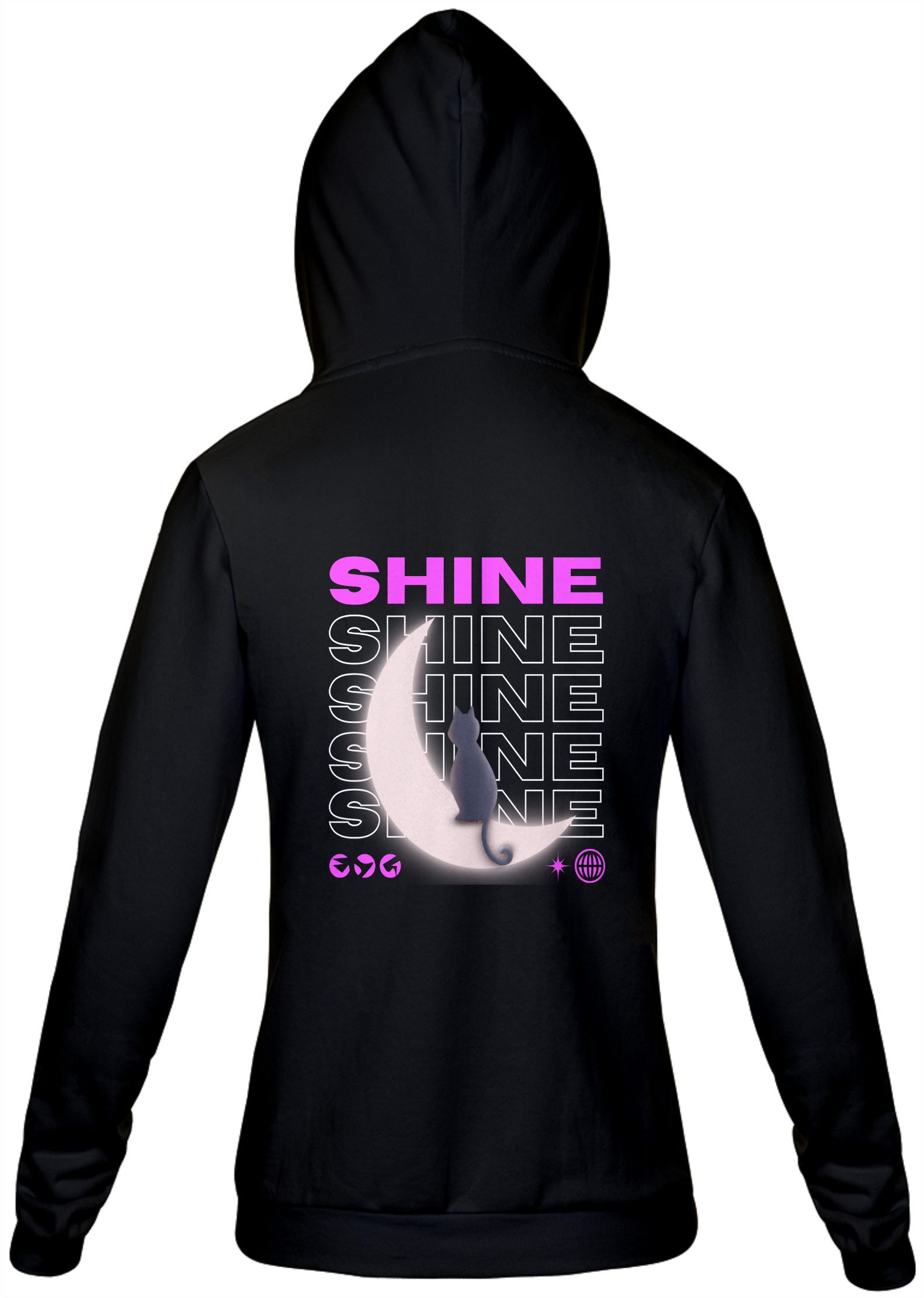 MOLETOM SHINE MODA [BORCELLE LOJA]