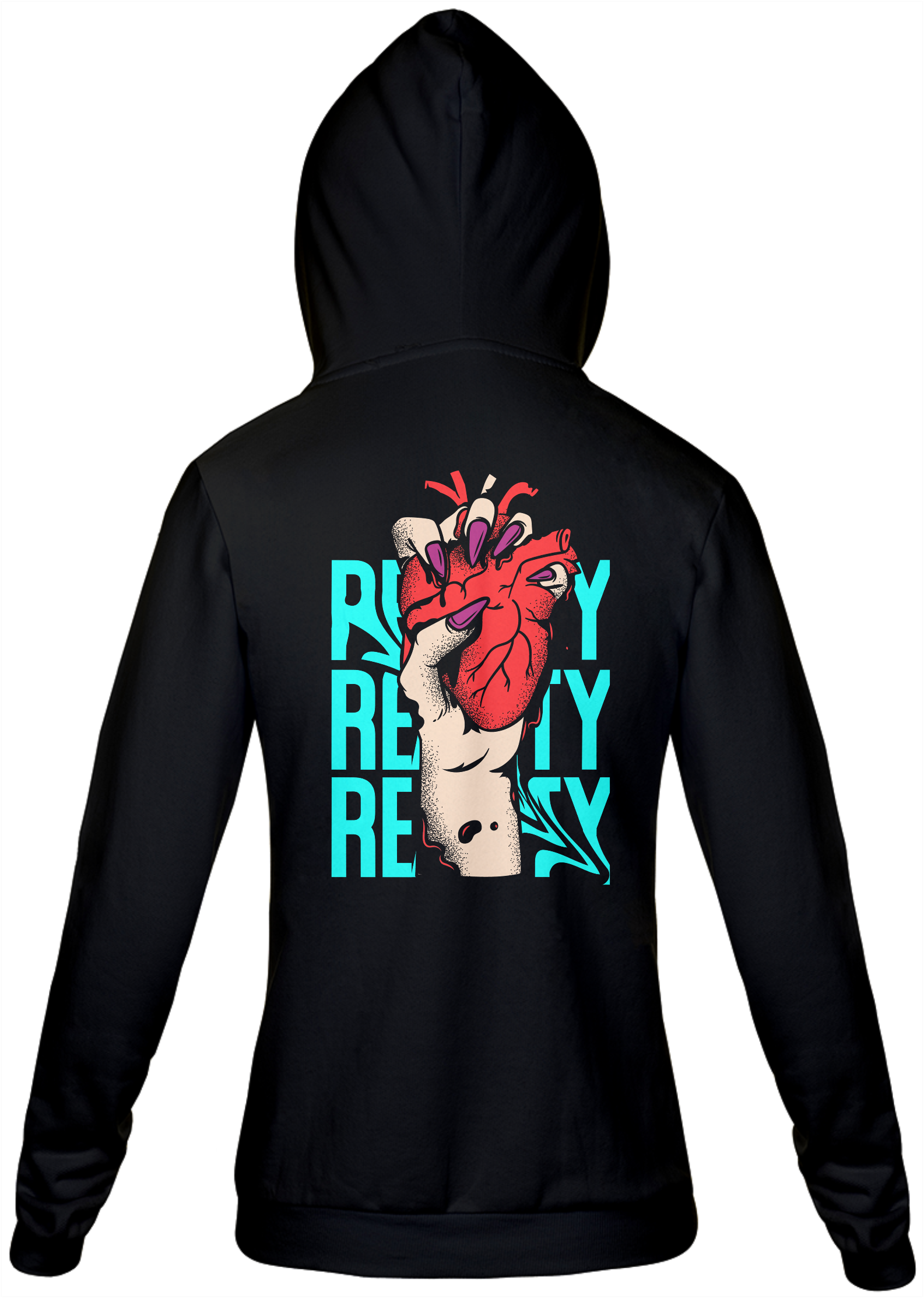 MOLETOM Heart Streetwear T-Shirt [BORCELLE LOJA]