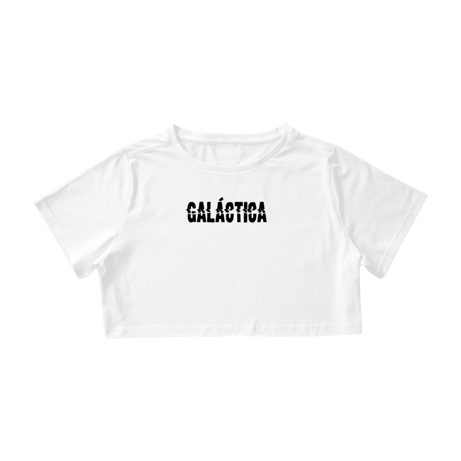 Camiseta Cropped Galática