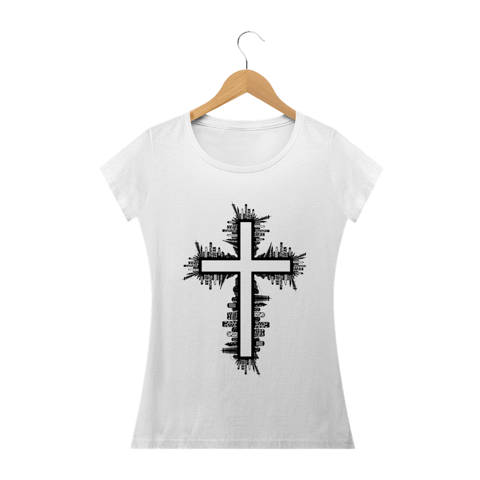 Camisa feminina Cruz