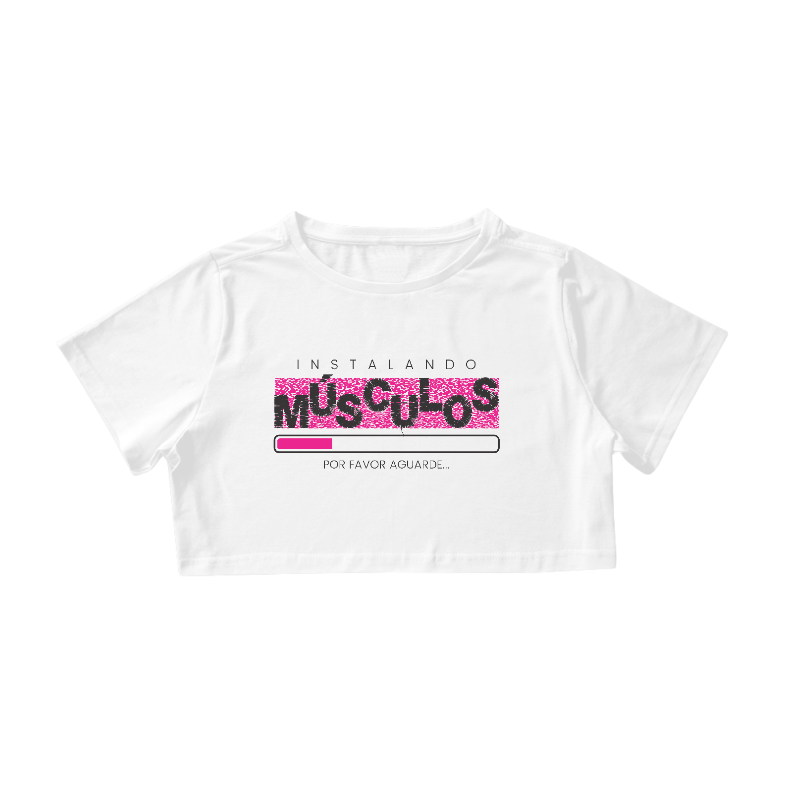 Cropped Instalando Músculos