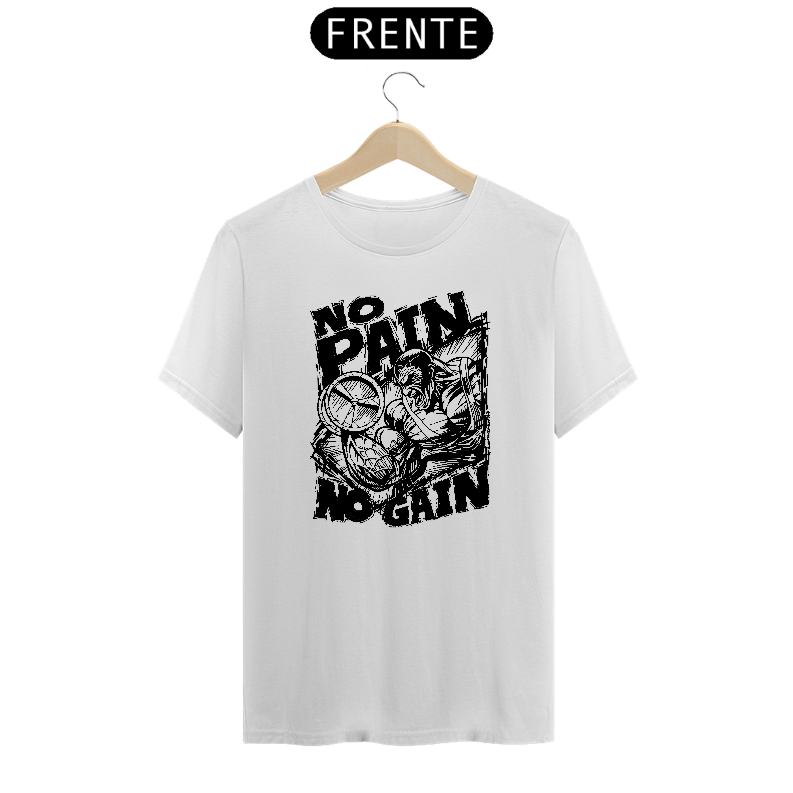 Camiseta Muscle - No Pain No Gain