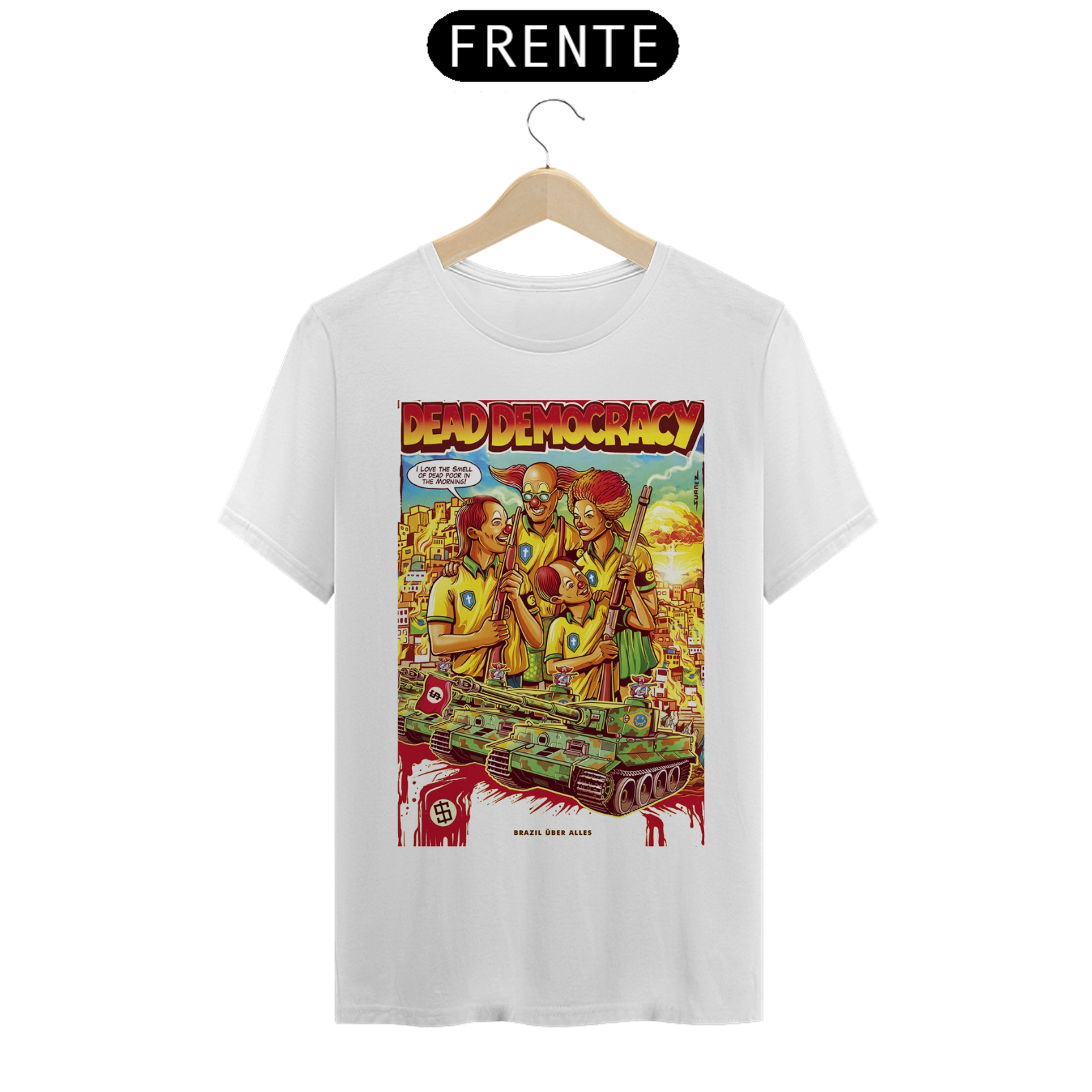 T-SHIRT DEAD DEMOCRACY PATRIOTÁRIOS